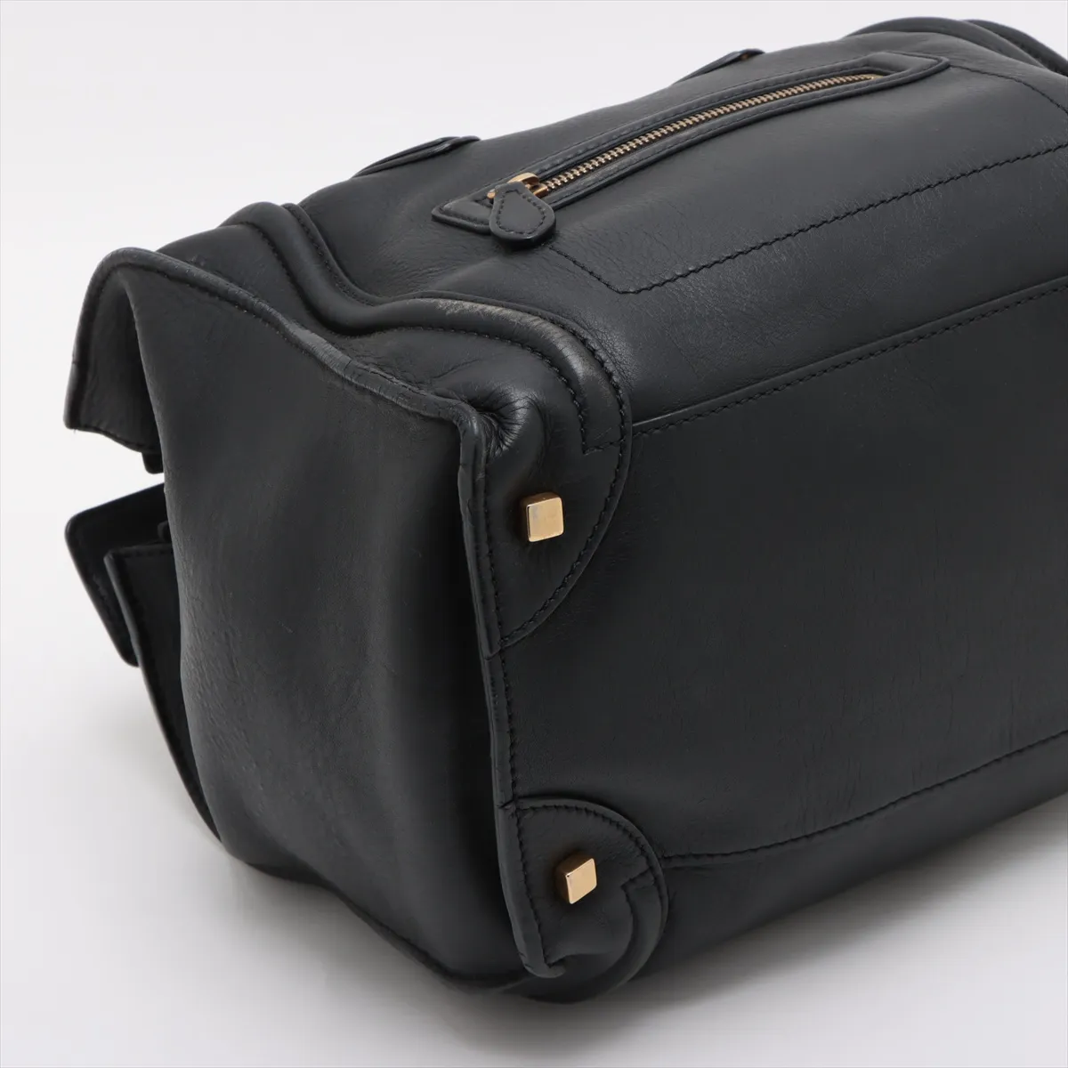 Luggage Phantom Leather Handbag Black — view 4