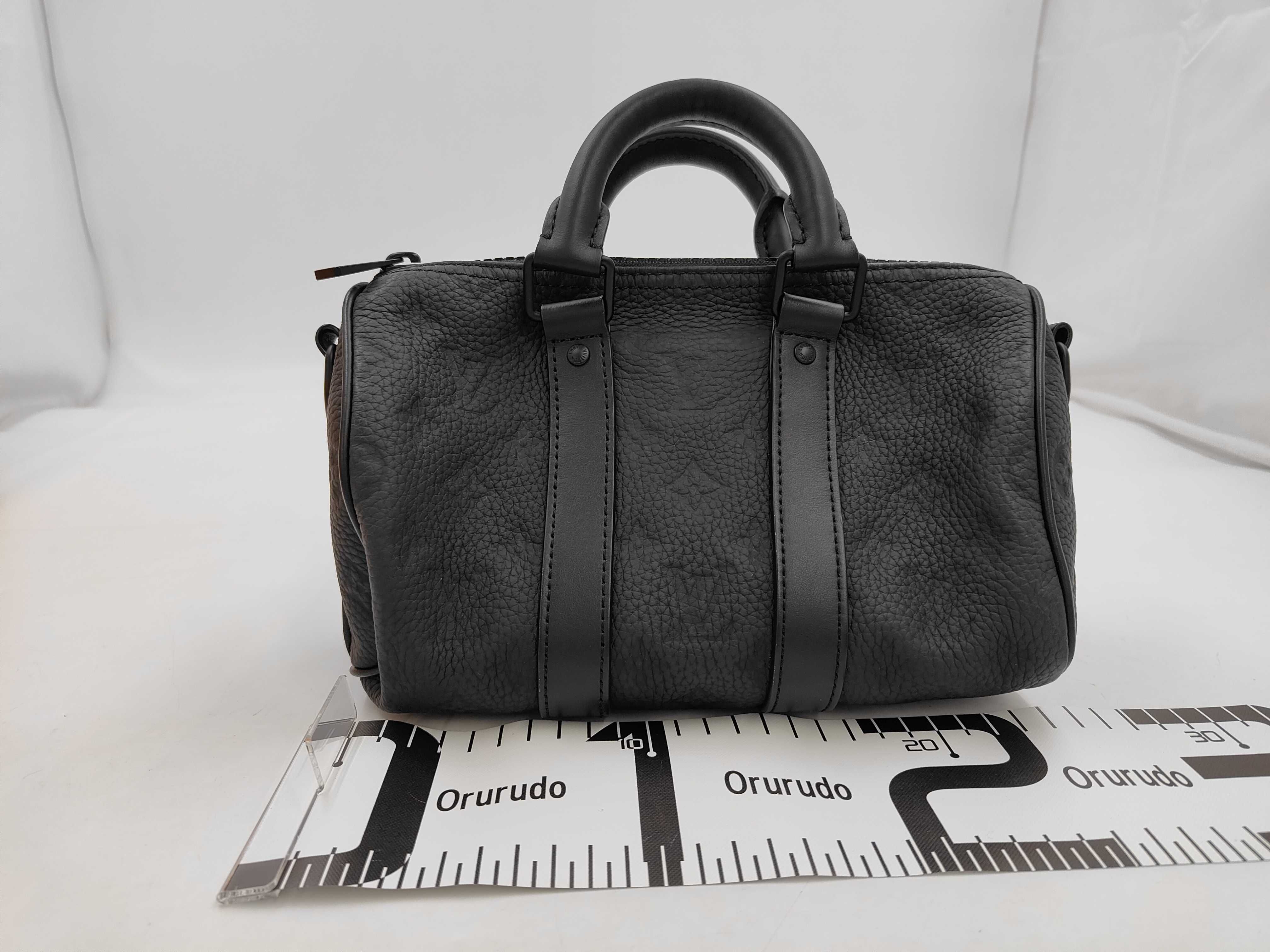 Keepall Bandoulière 25 M20900 Black RFID Handbag (Monogram Taurillon) — view 2