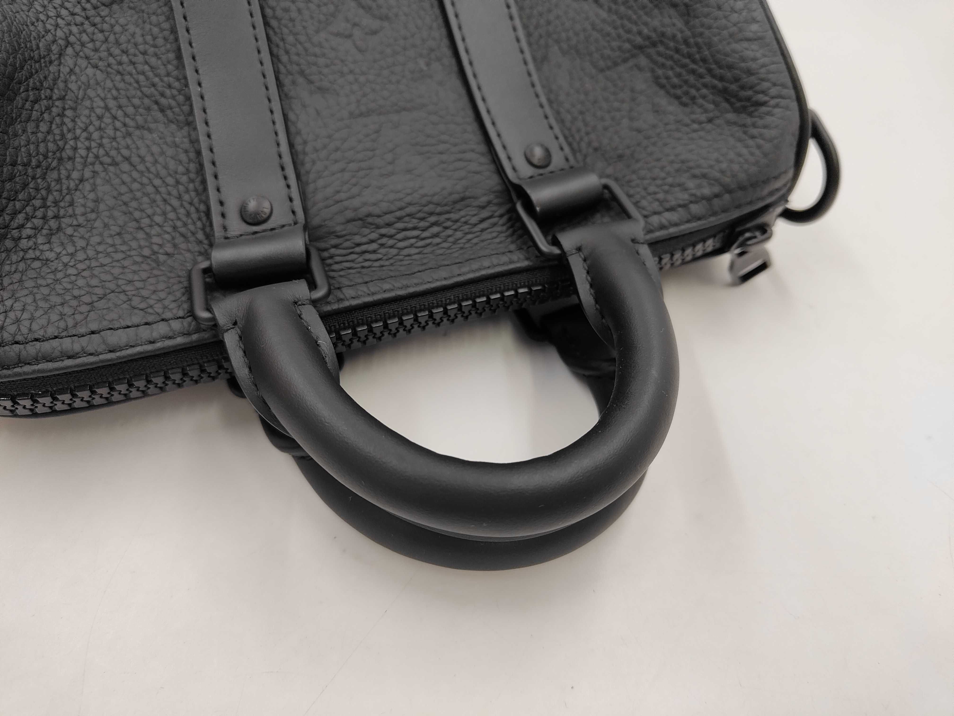 Keepall Bandoulière 25 M20900 Black RFID Handbag (Monogram Taurillon) — view 6