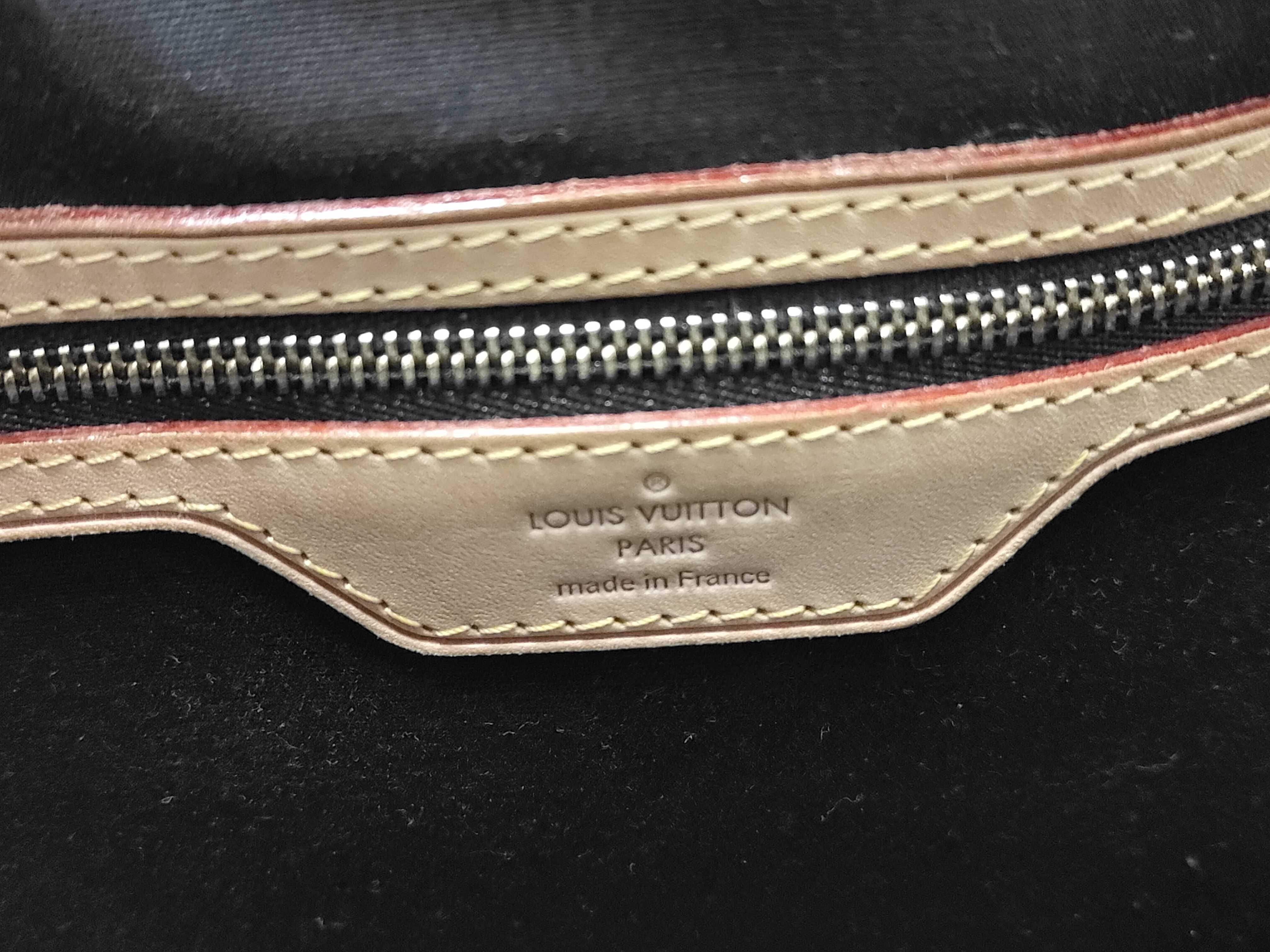 Monogram Rouge Fauviste Patent Leather Blair MM Bag — view 11