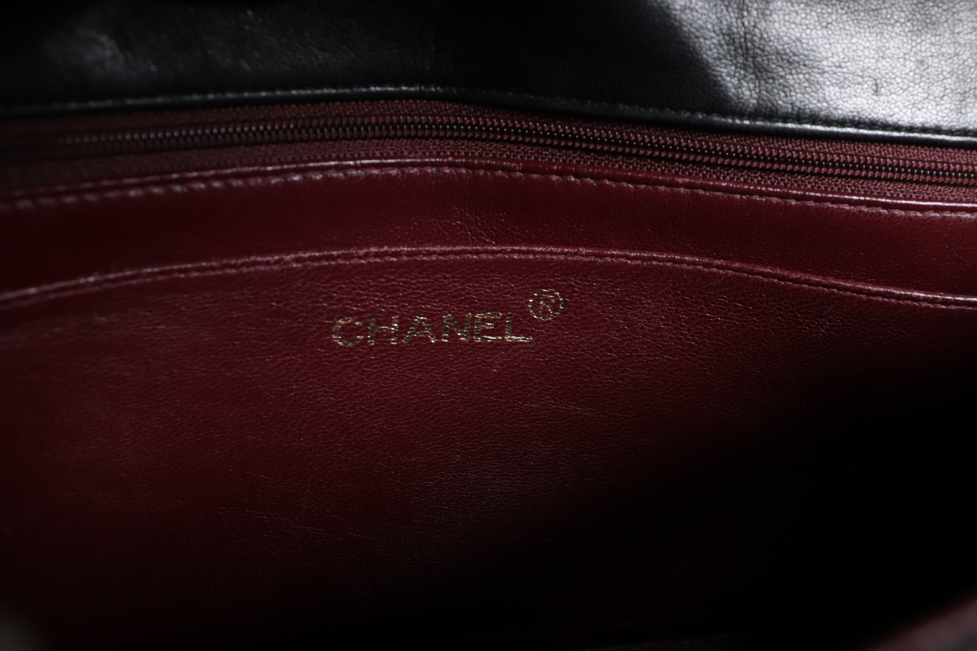 V-flap Lambskin Chain Shoulder Bag (Serial No. 3) — view 7