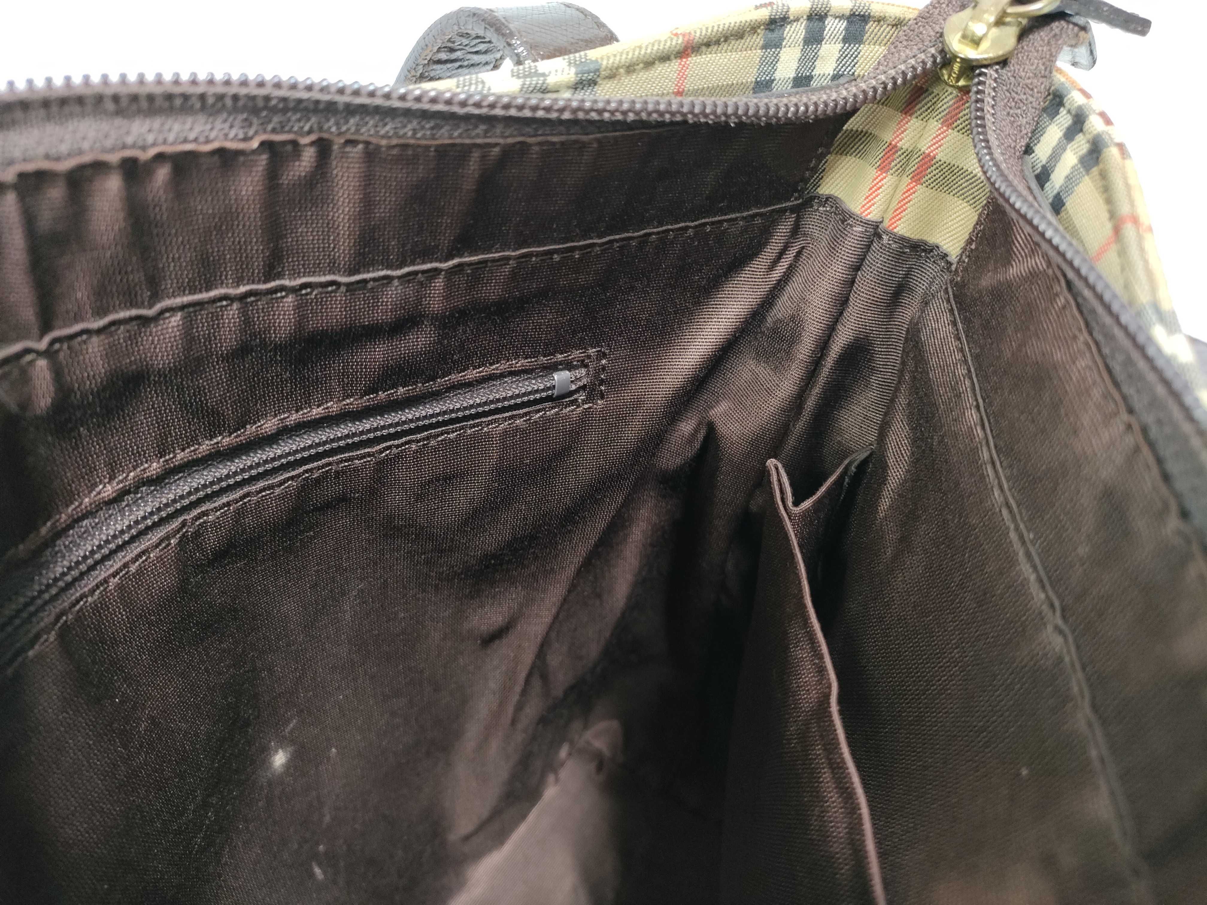 Nova Check Tote Bag with Charm — view 13