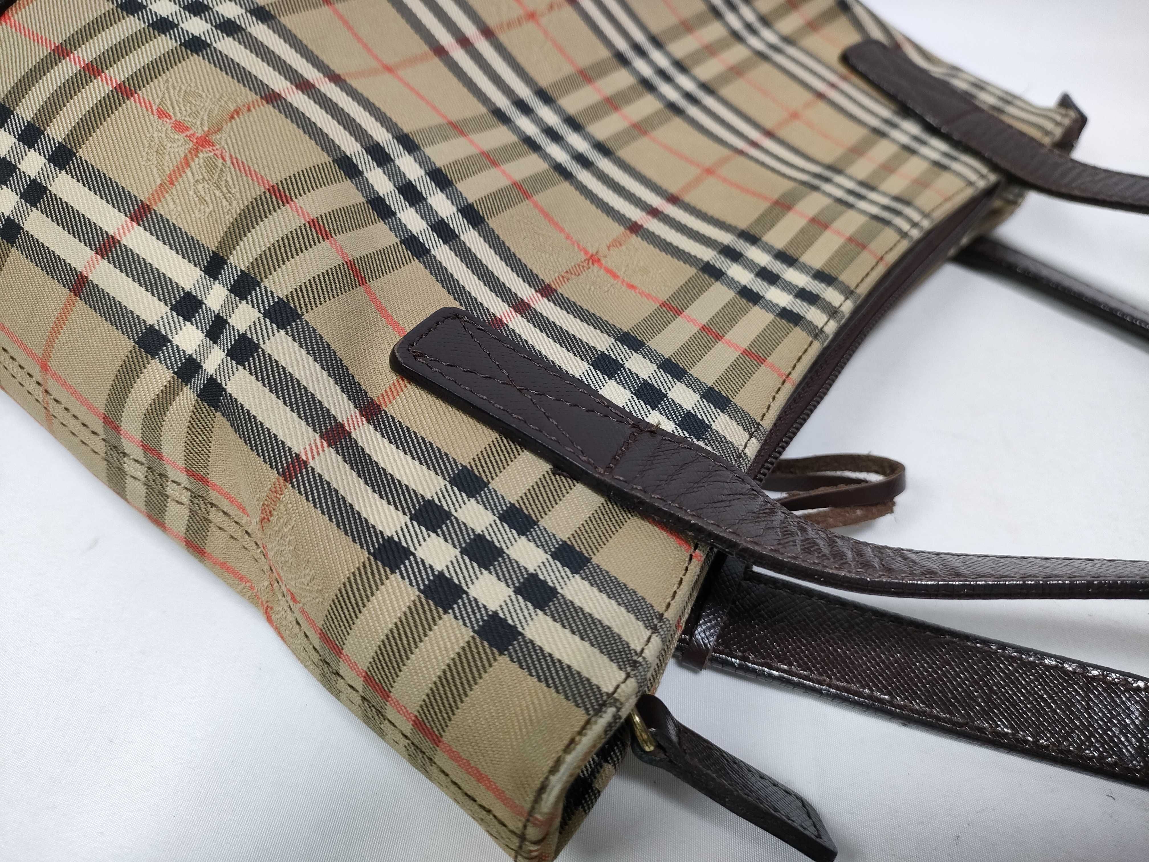 Nova Check Tote Bag with Charm — view 8