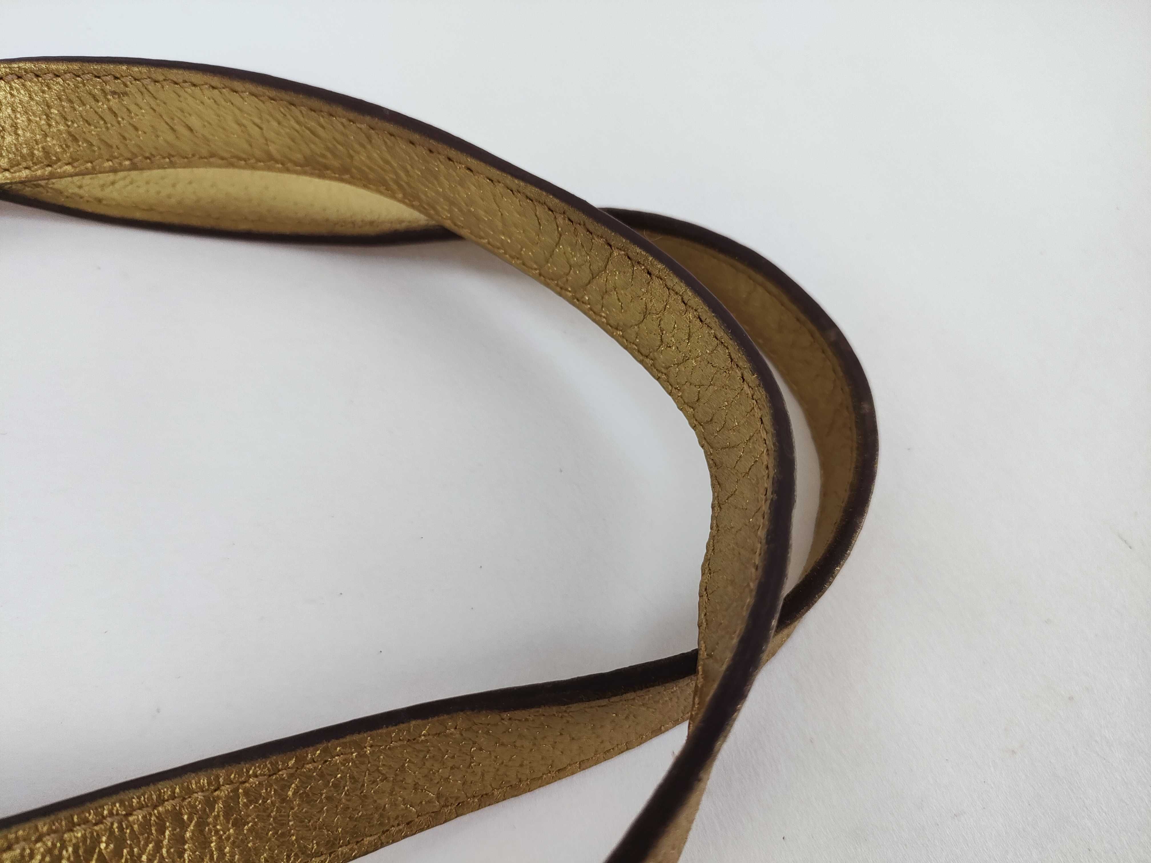GG Canvas Tote Bag, Brown/Gold Handbag — view 4