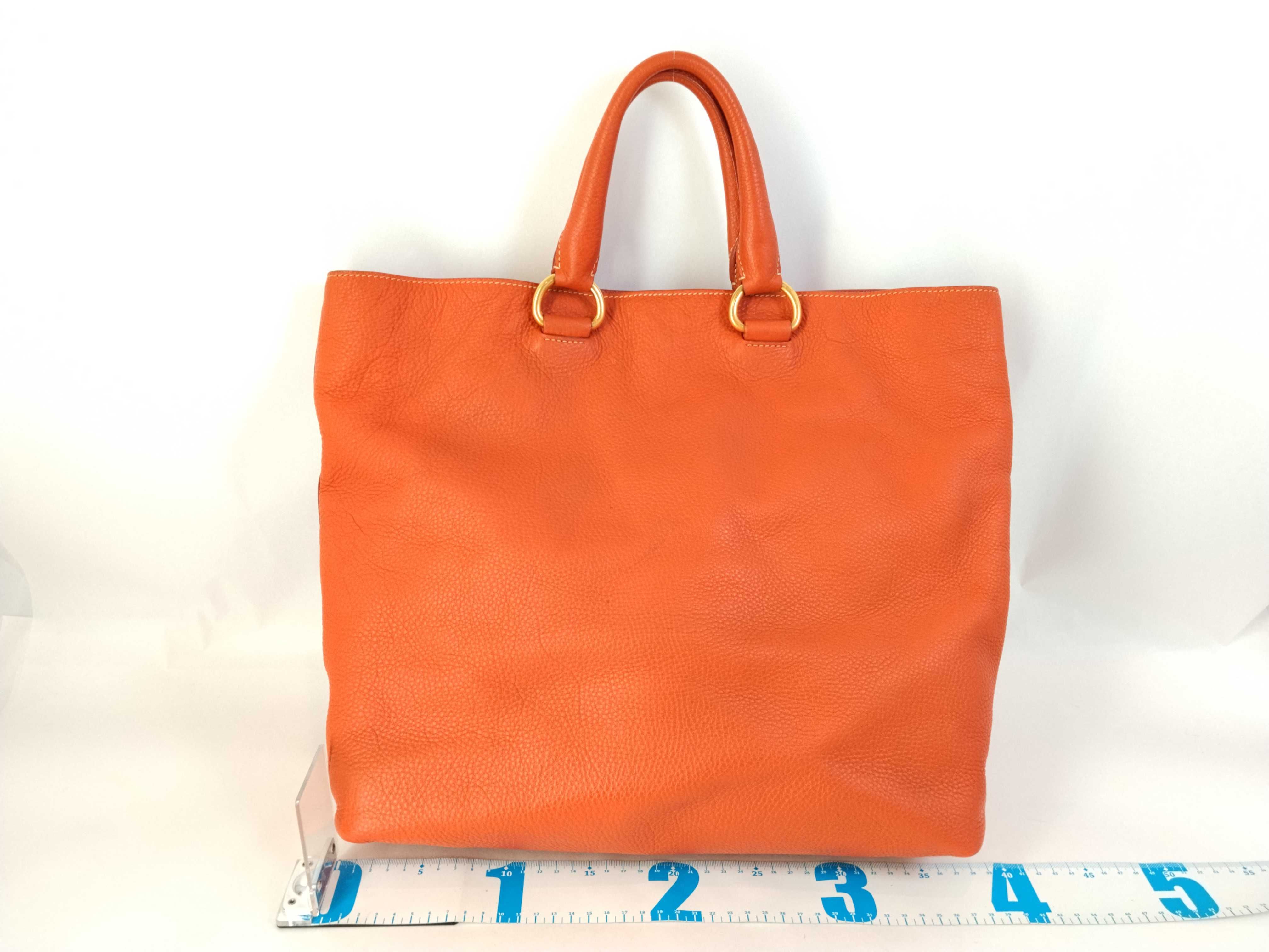 Vitello Daino 2-Way Tote Bag (Handbag) — view 2