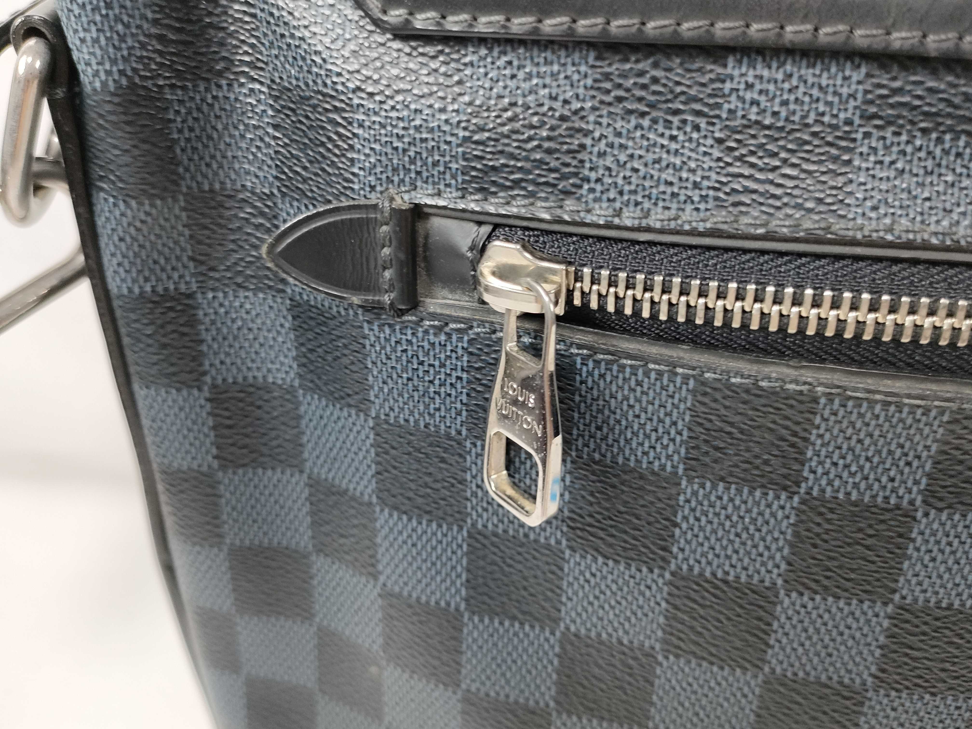 Messenger Greenwich Damier Cobalt Shoulder Bag Business Bag — view 3