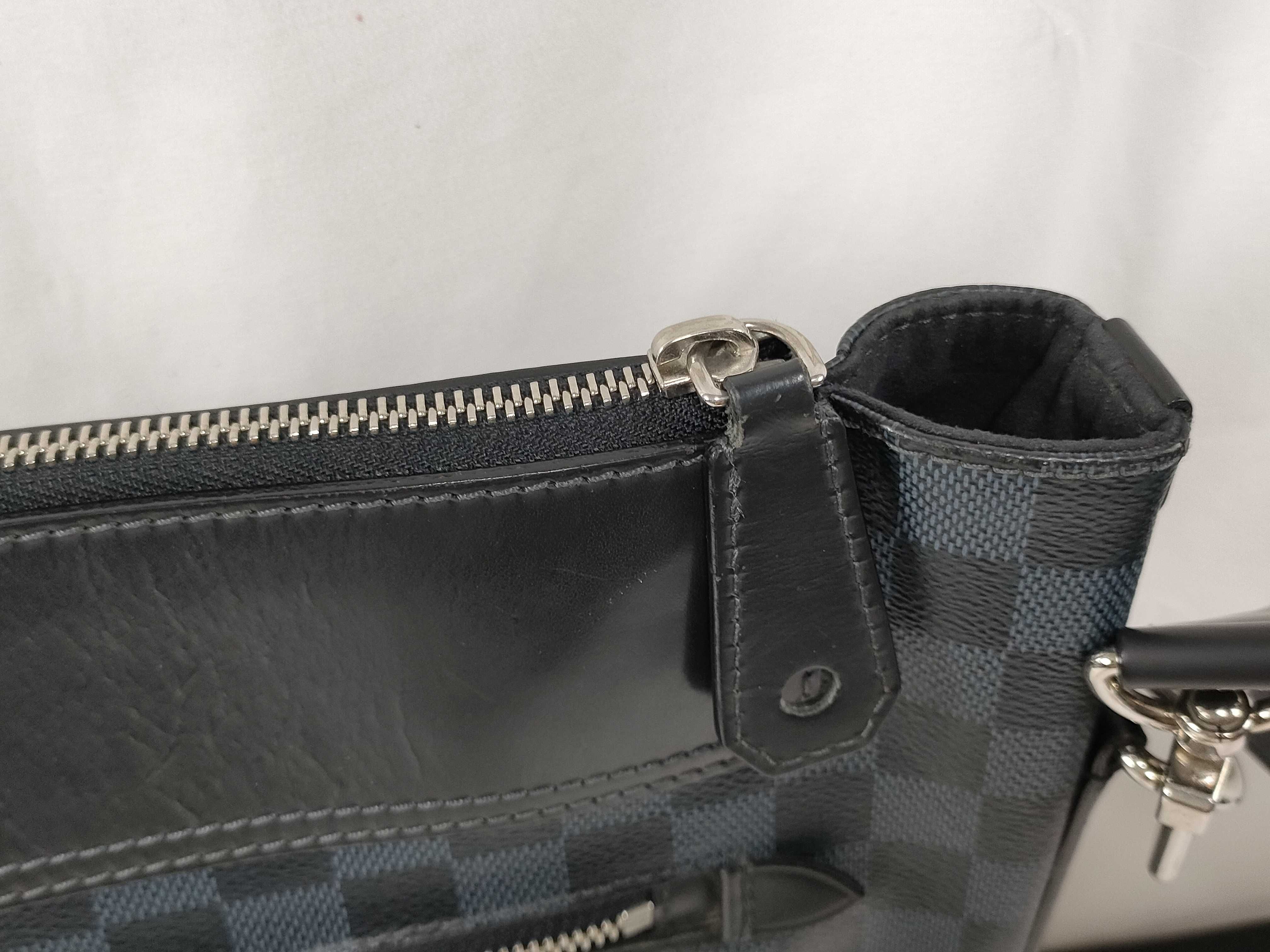 Messenger Greenwich Damier Cobalt Shoulder Bag Business Bag — view 5
