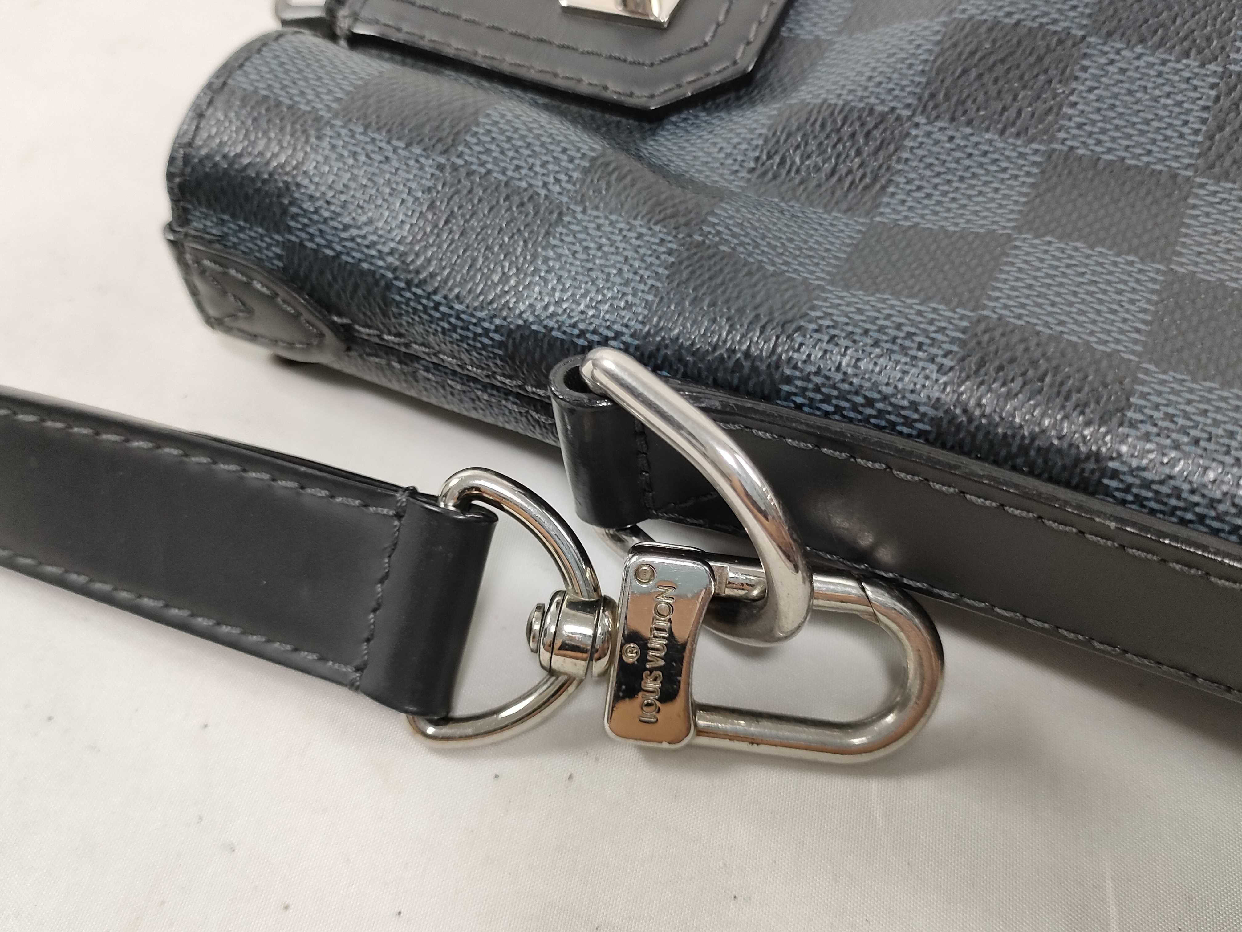 Messenger Greenwich Damier Cobalt Shoulder Bag Business Bag — view 7