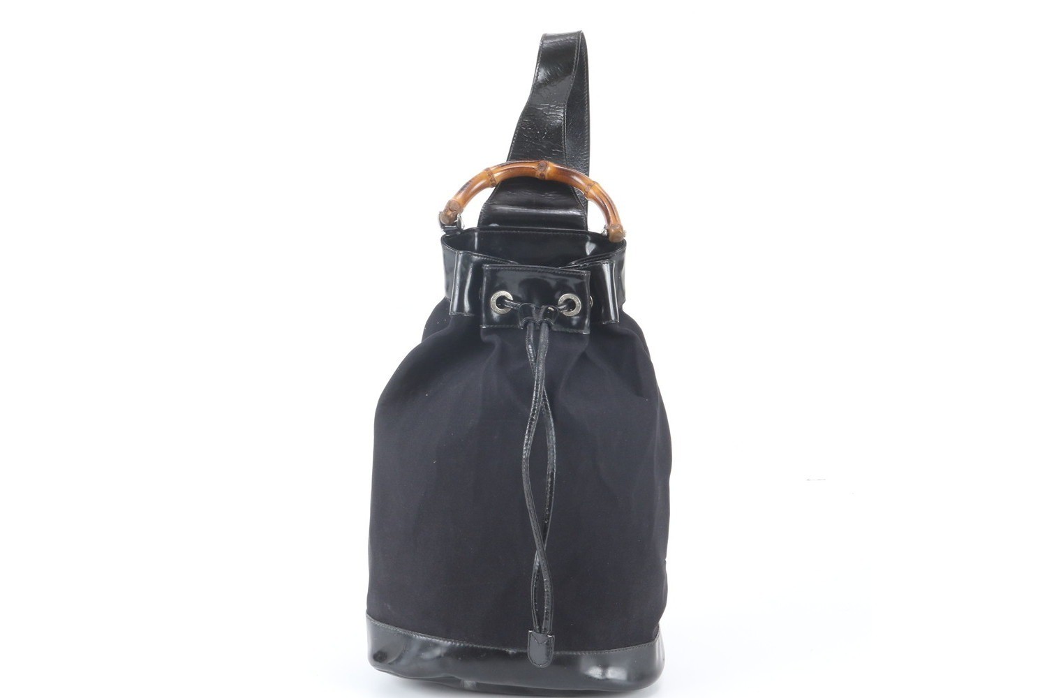 Bamboo 003 2113 Leather Nylon 2-Way Shoulder Bag — view 2