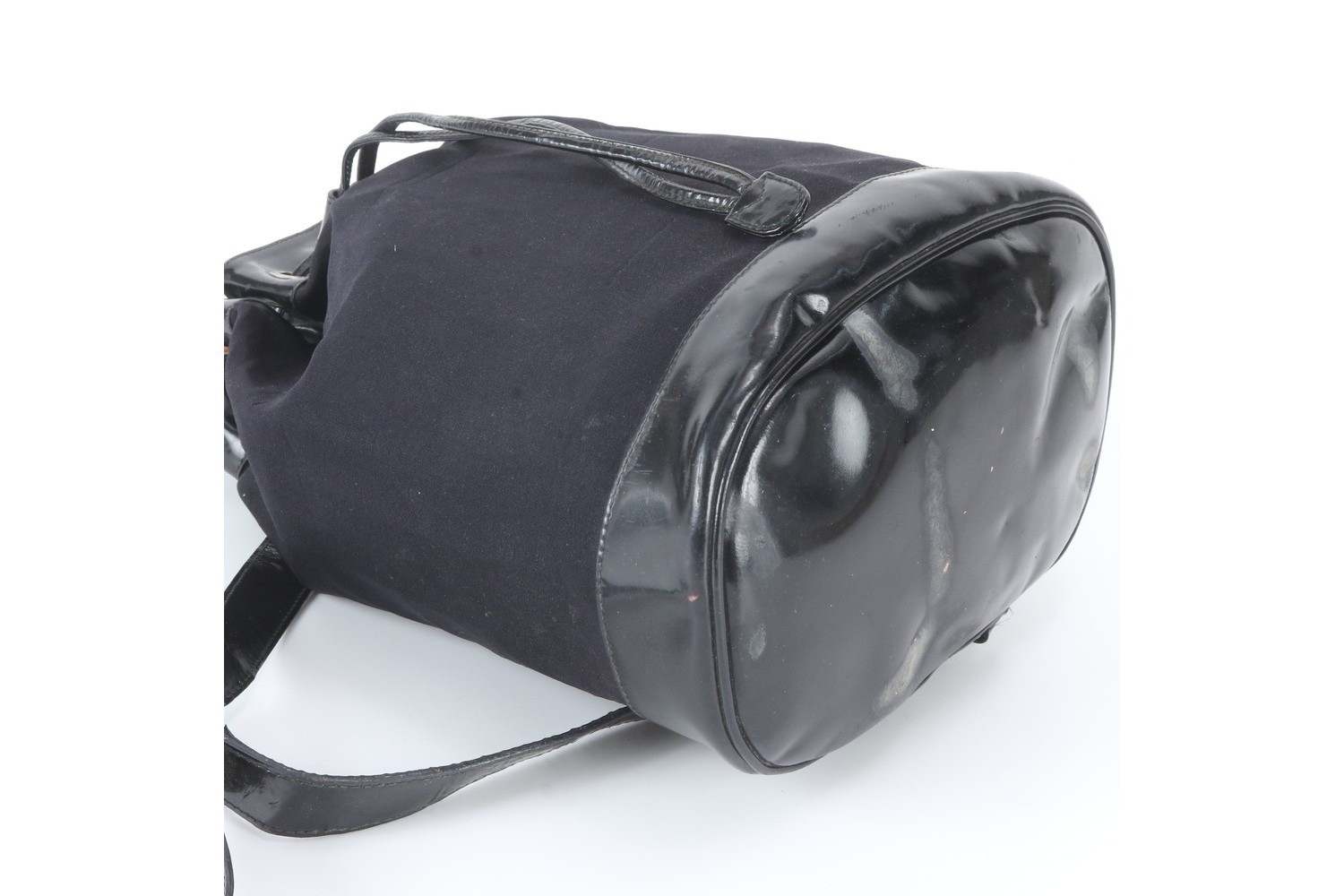 Bamboo 003 2113 Leather Nylon 2-Way Shoulder Bag — view 5