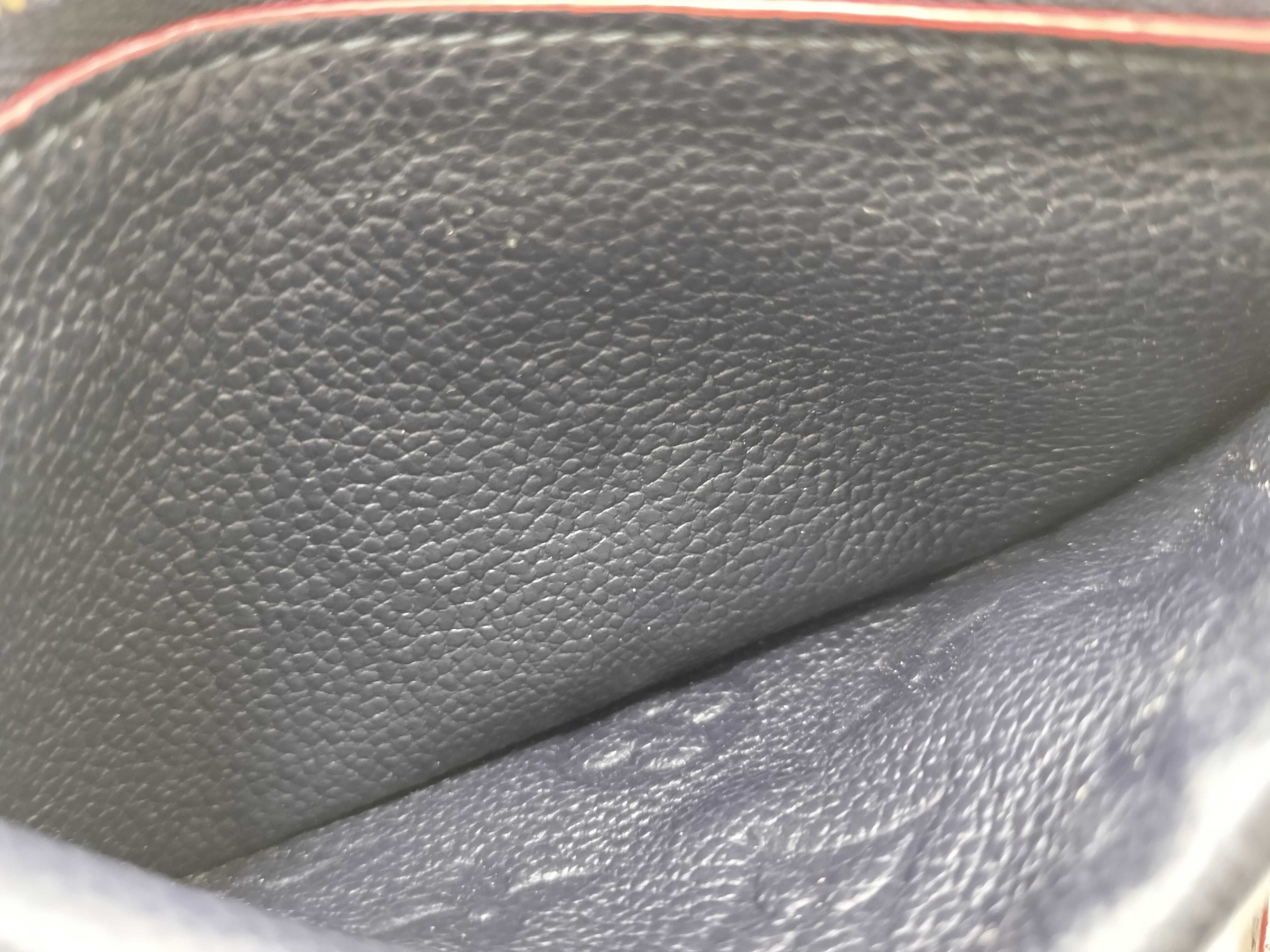 Monogram Empreinte Louis Vuitton Monogram Empreinte Portecart Recto Verso Marine Rouge M69420 IC card detected, snap closure broken, coin case — view 15