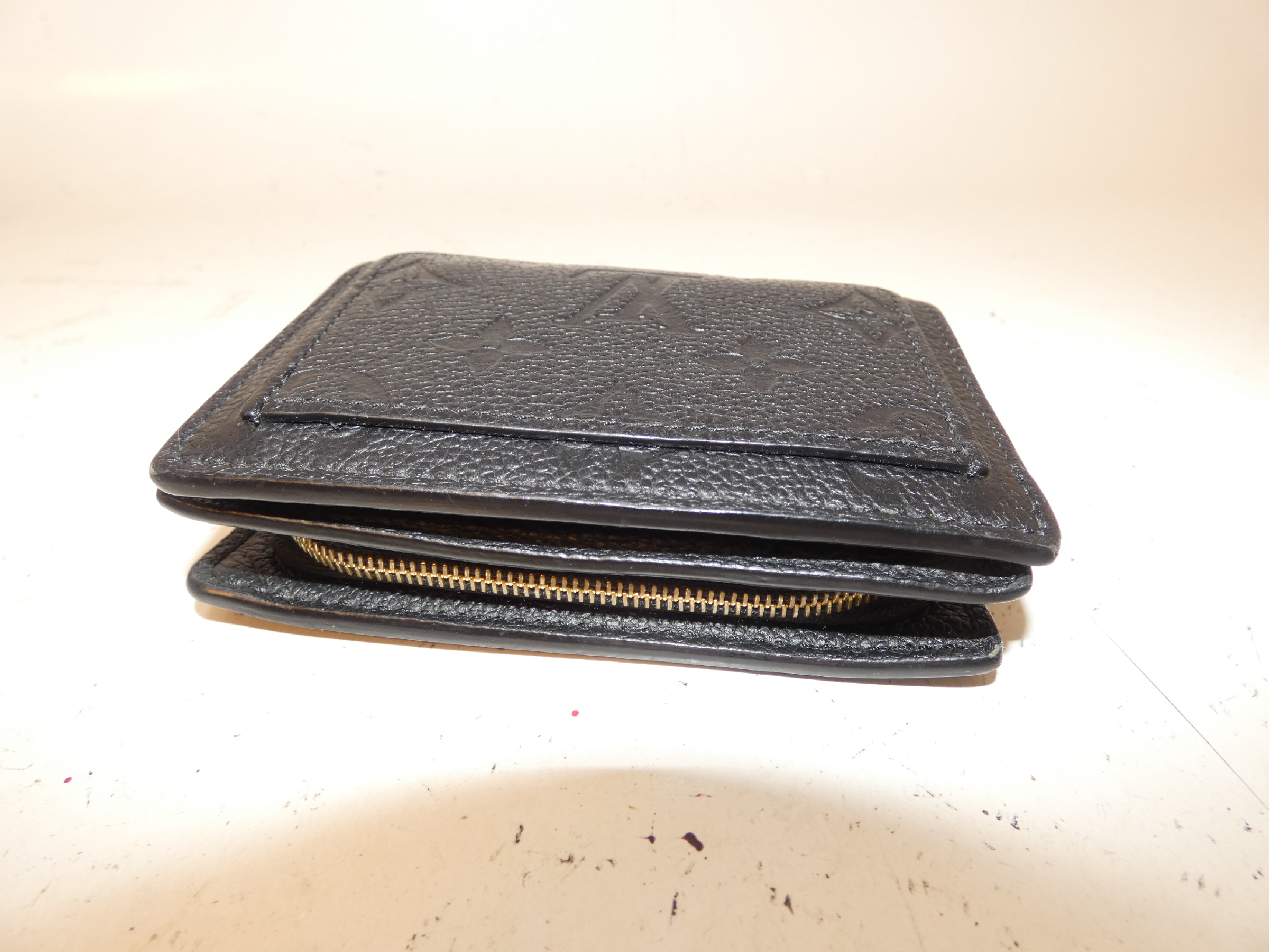 Claire Black Folding Wallet — view 3