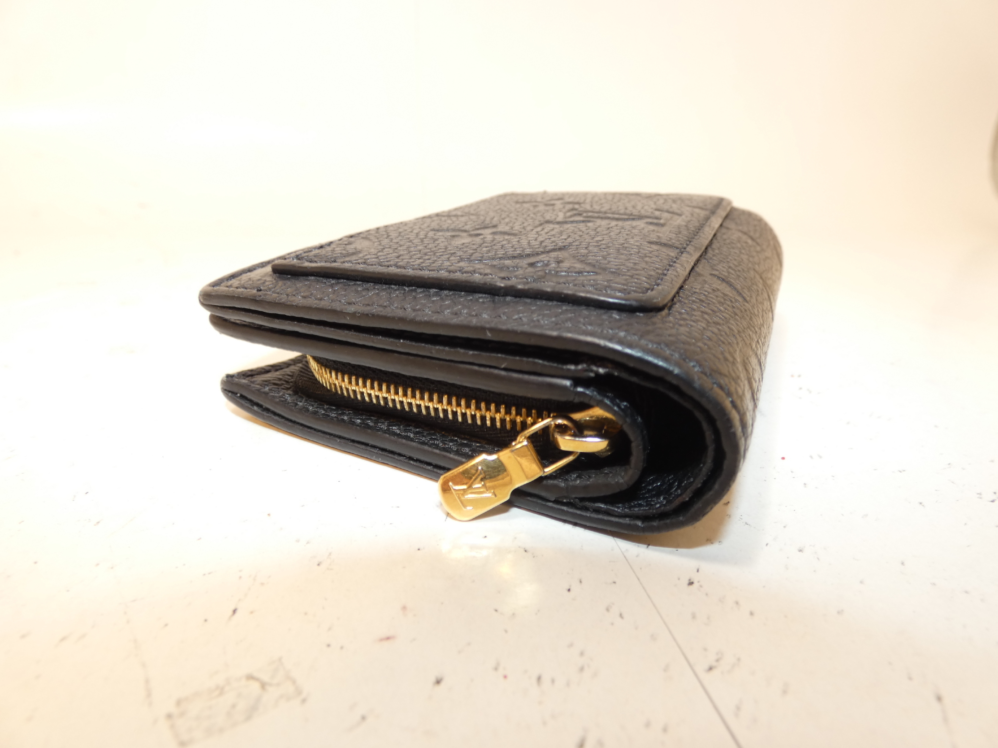Claire Black Folding Wallet — view 5