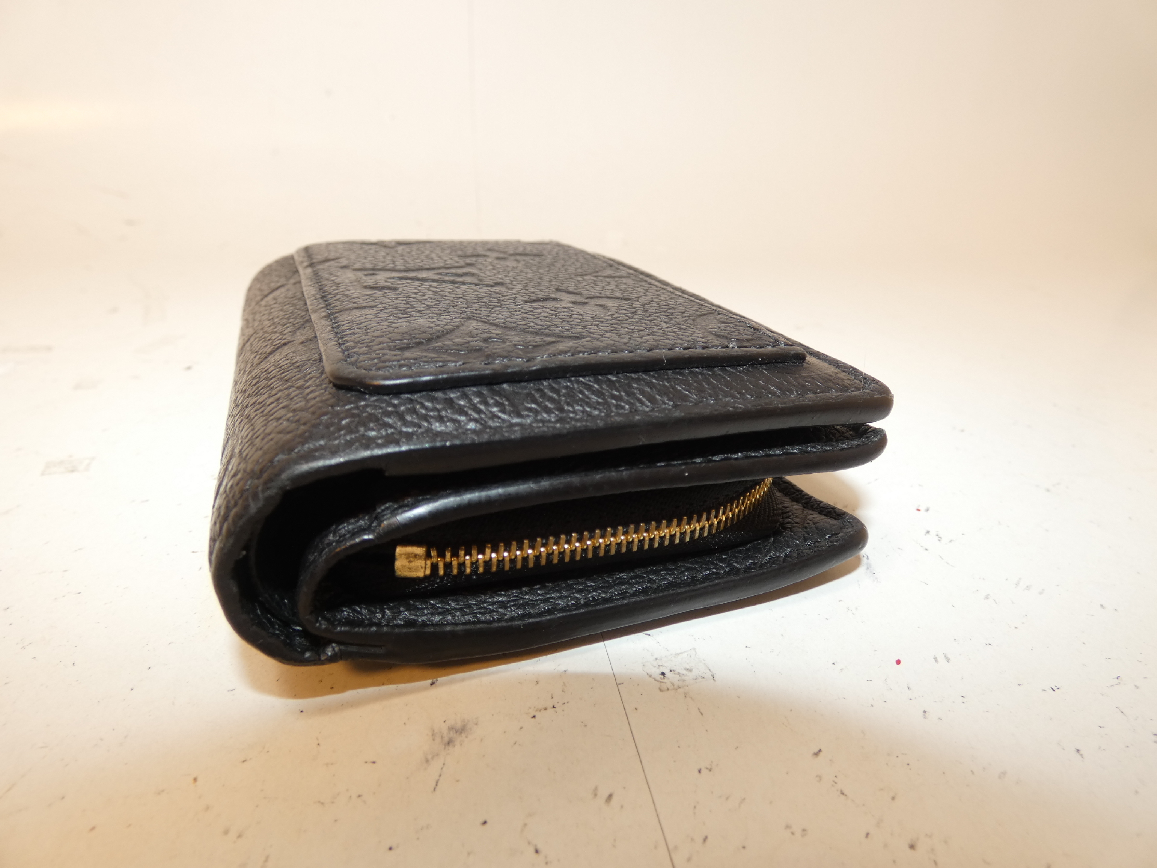 Claire Black Folding Wallet — view 6