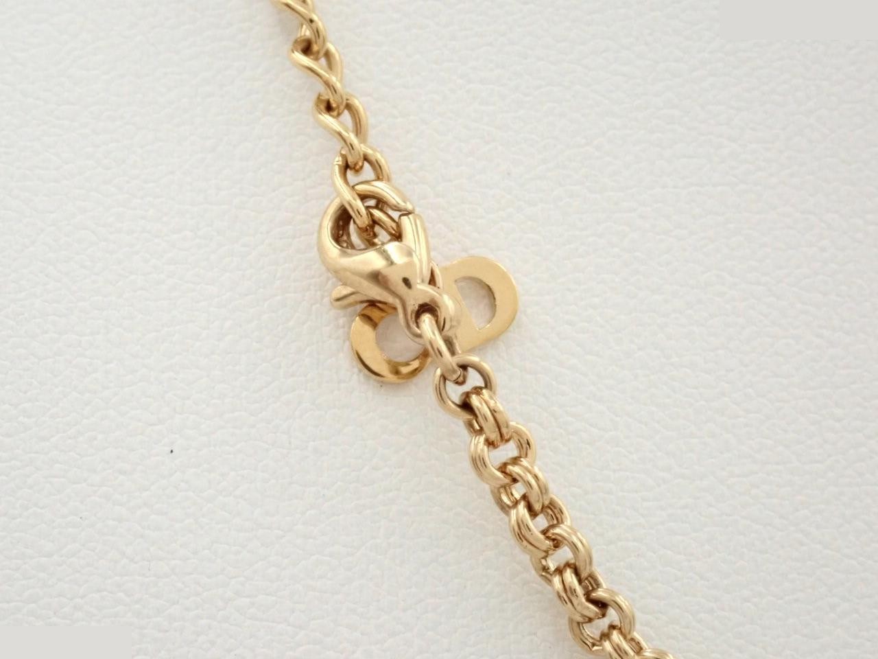 Gold necklace, chain approximately 43cm — view 2