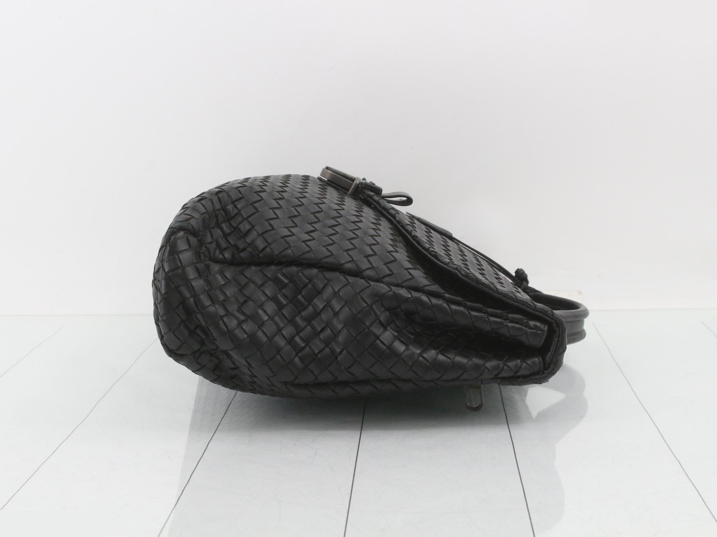 Intrecciato (bag) - Business bag, black — view 3