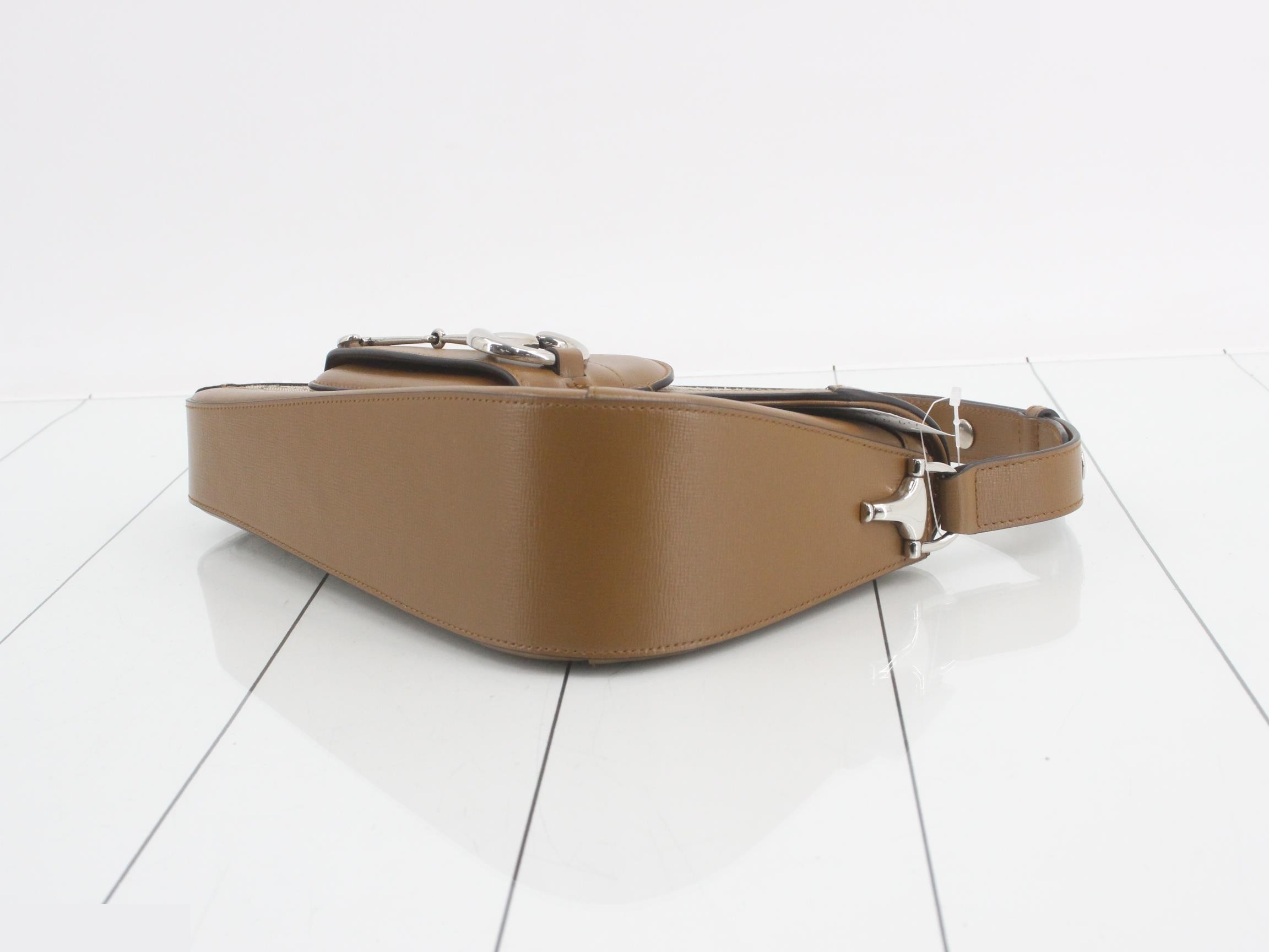 GG Canvas (Bag) - Horsebit Shoulder Bag — view 6