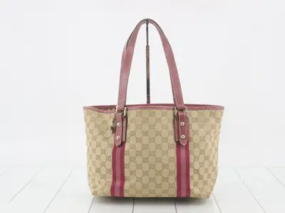 GG Canvas Tote Bag 137396