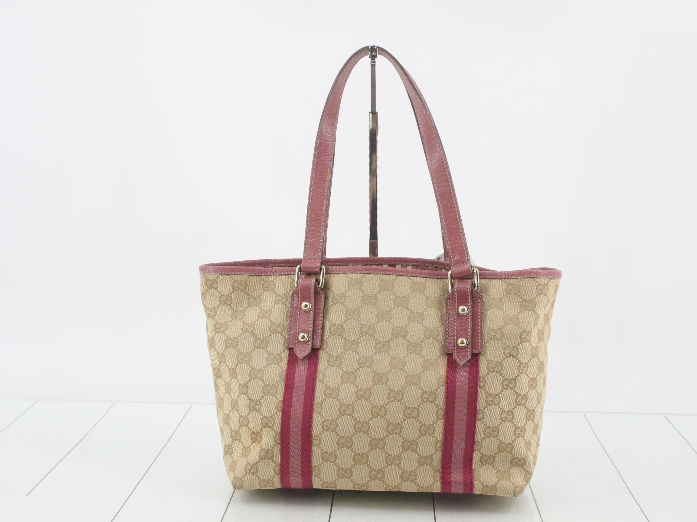 GG Canvas Tote Bag 137396 — view 2