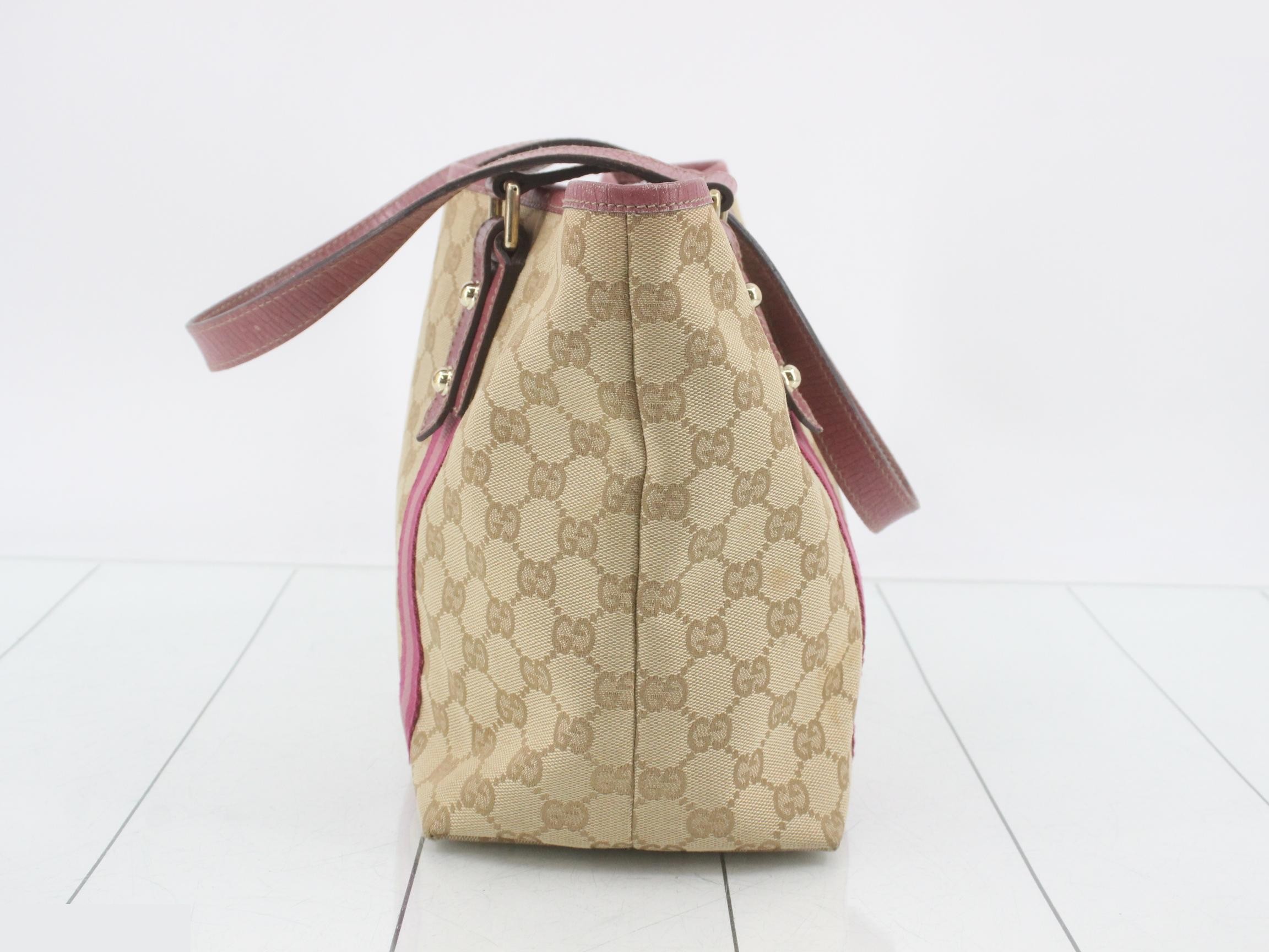 GG Canvas Tote Bag 137396 — view 3