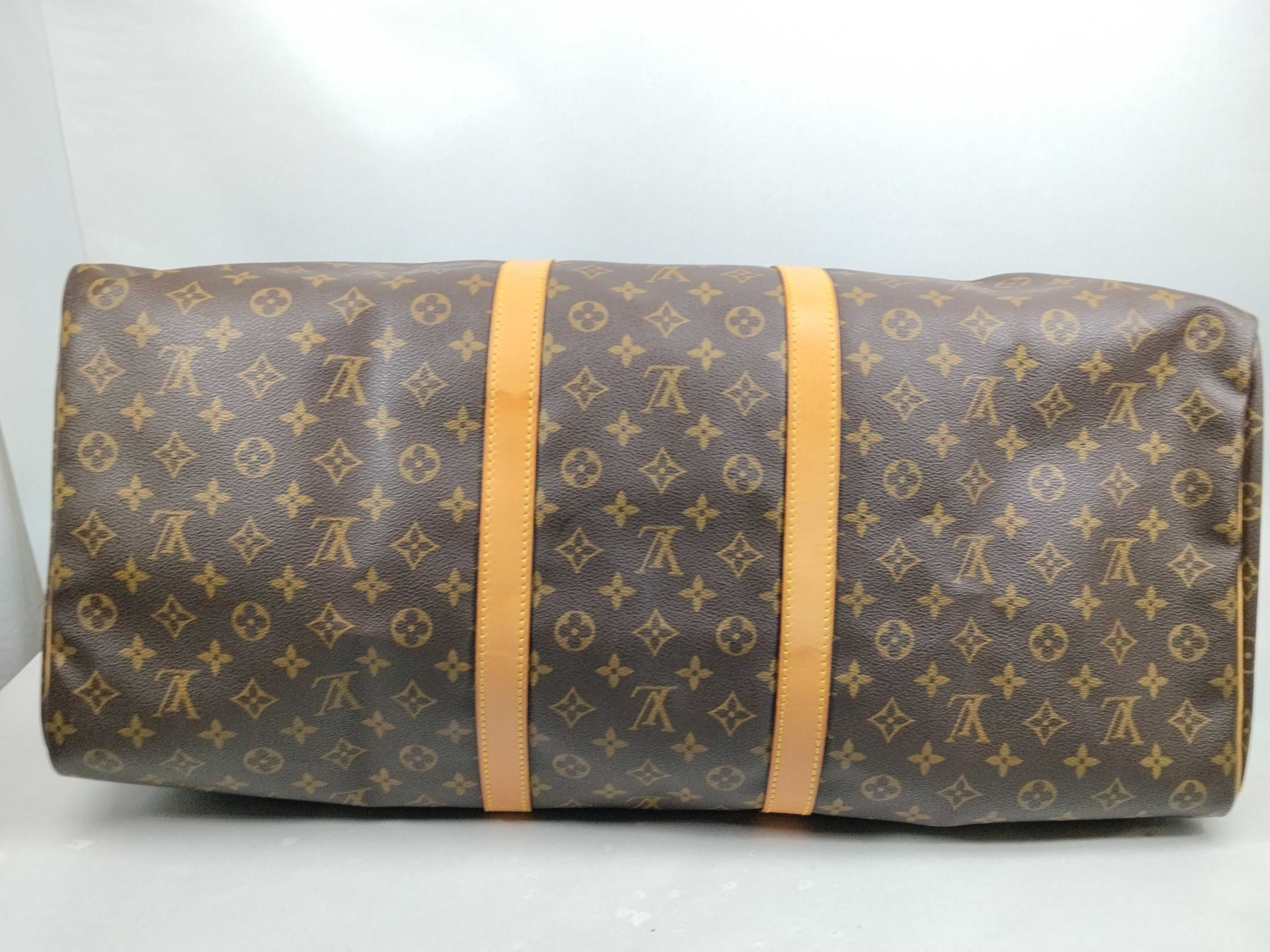 Monogram Keepall 60 Boston bag with padlock (no key), CP applicable. — view 11