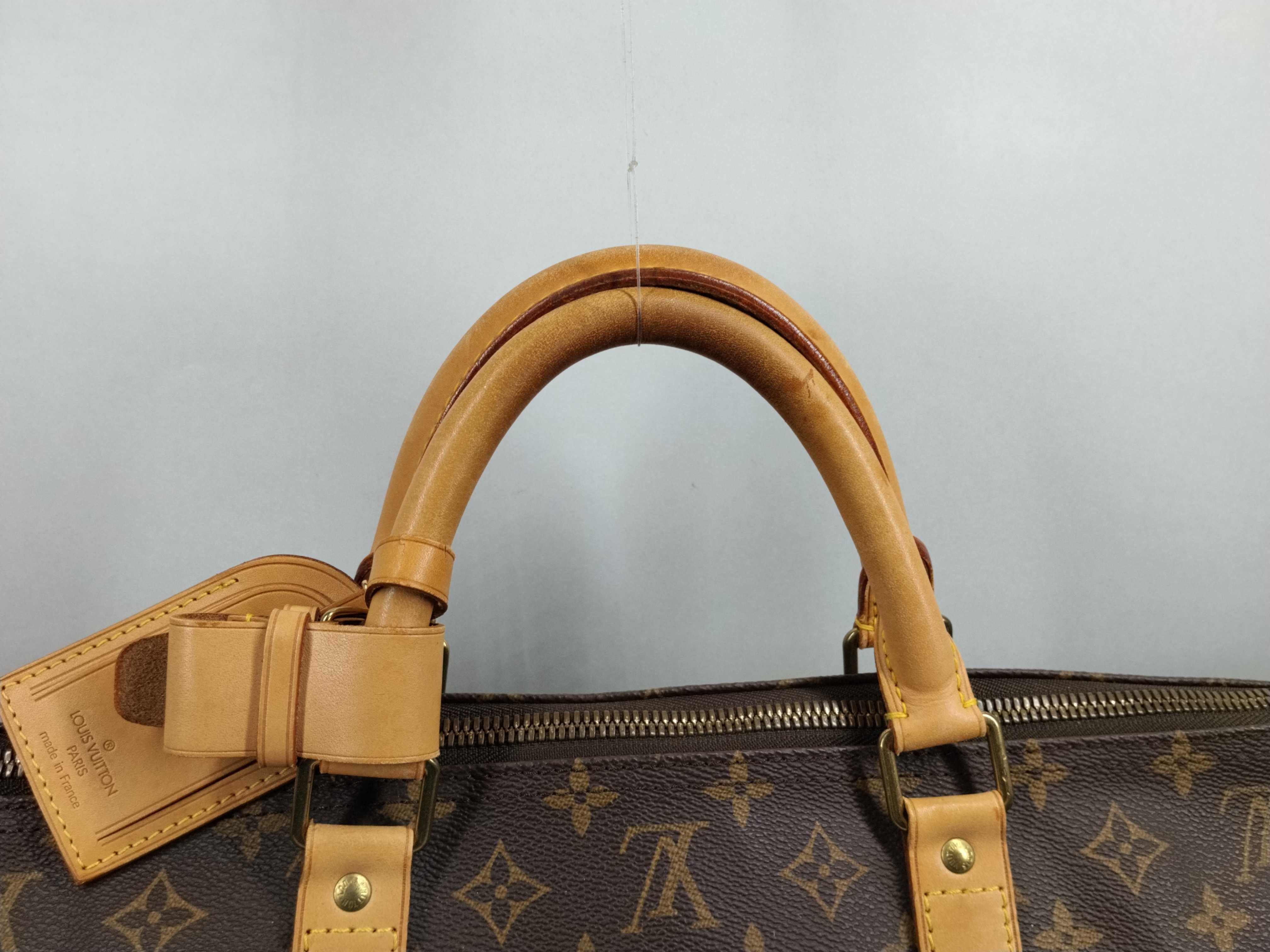 Monogram Keepall 60 Boston bag with padlock (no key), CP applicable. — view 4