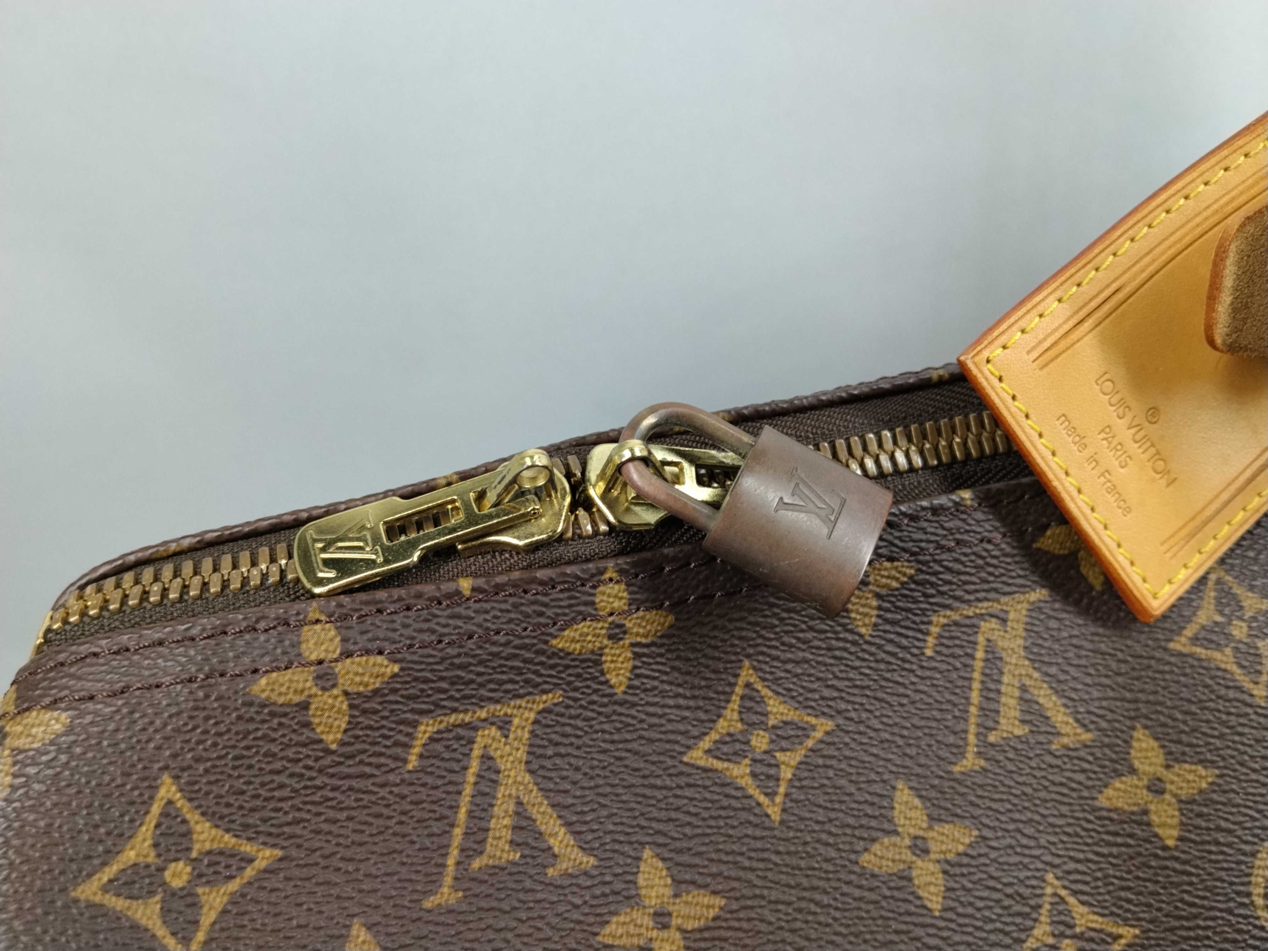 Monogram Keepall 60 Boston bag with padlock (no key), CP applicable. — view 5