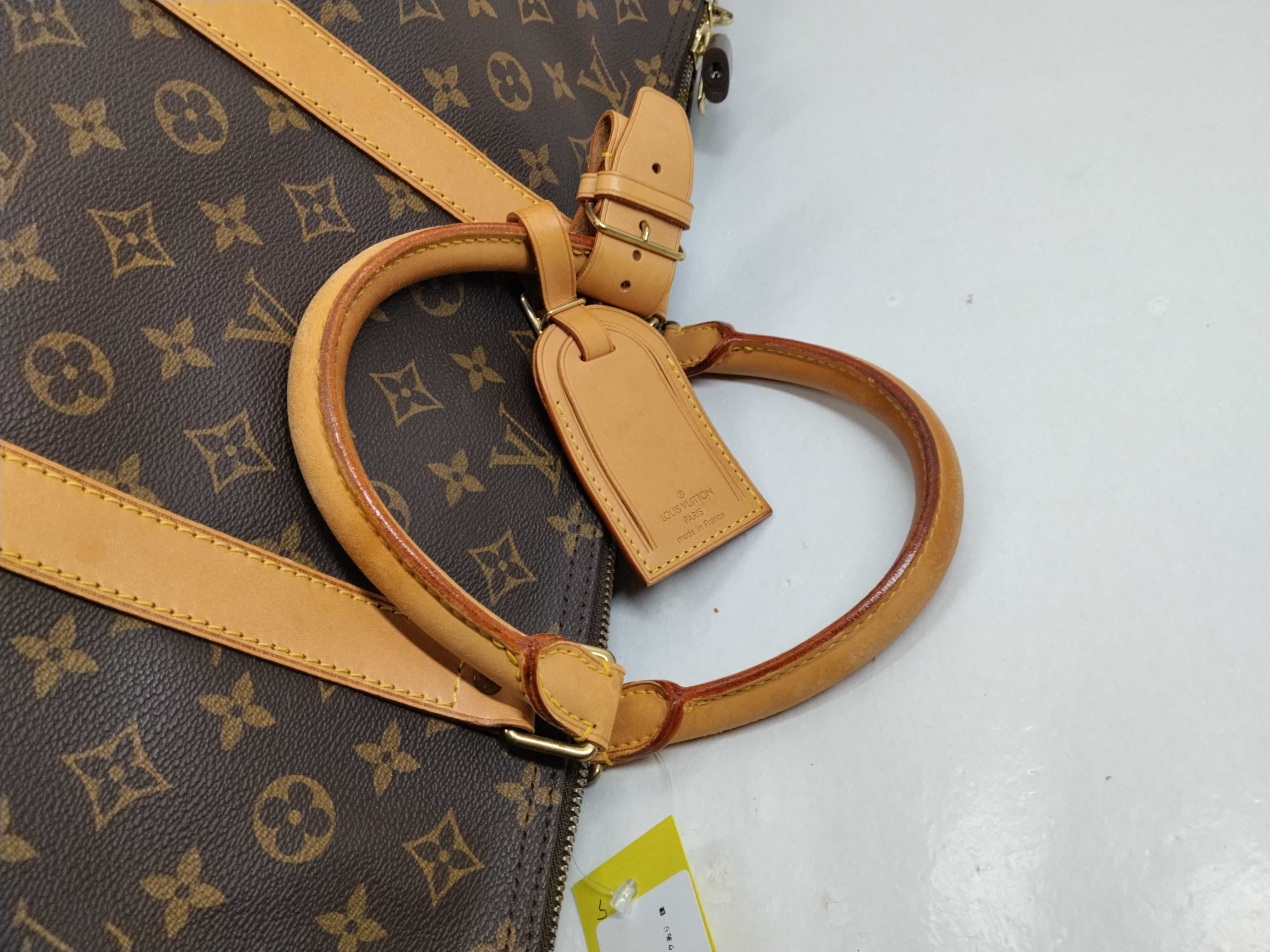 Monogram Keepall 60 Boston bag with padlock (no key), CP applicable. — view 9