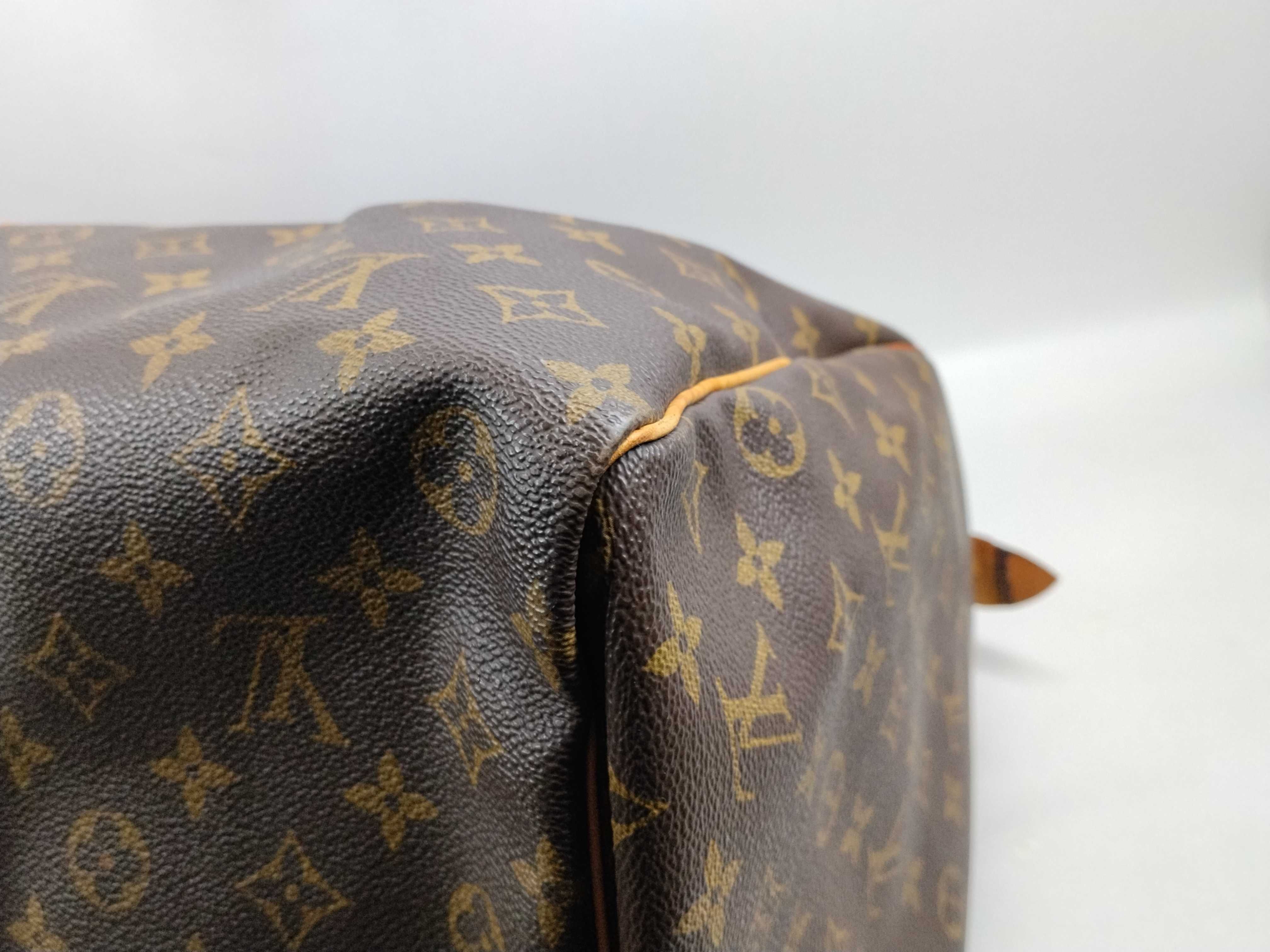 Monogram Keepall 60 Boston bag with padlock (no key), CP applicable. — view 10