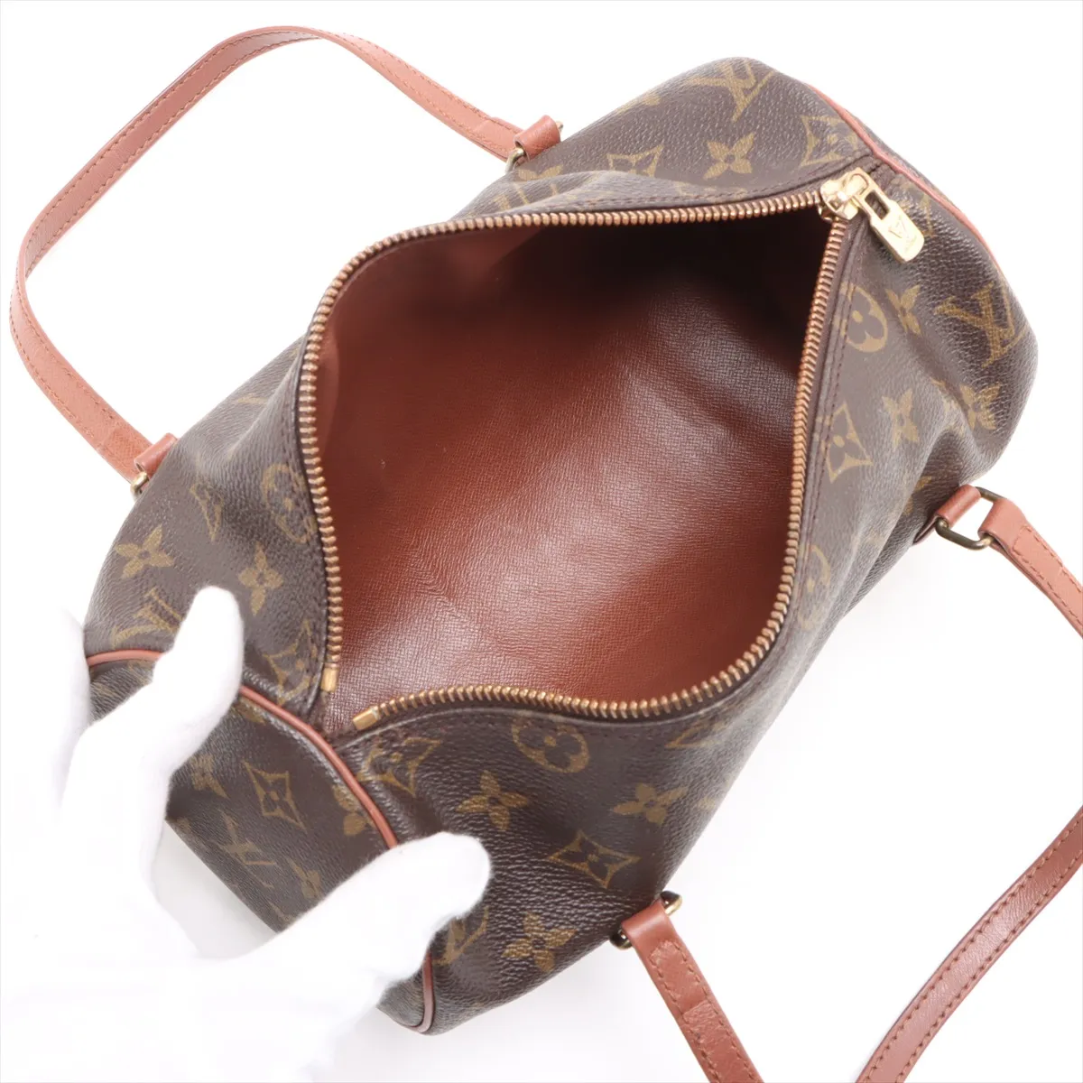 Monogram Papillon 26 M51366 TH0942 Brown — view 7