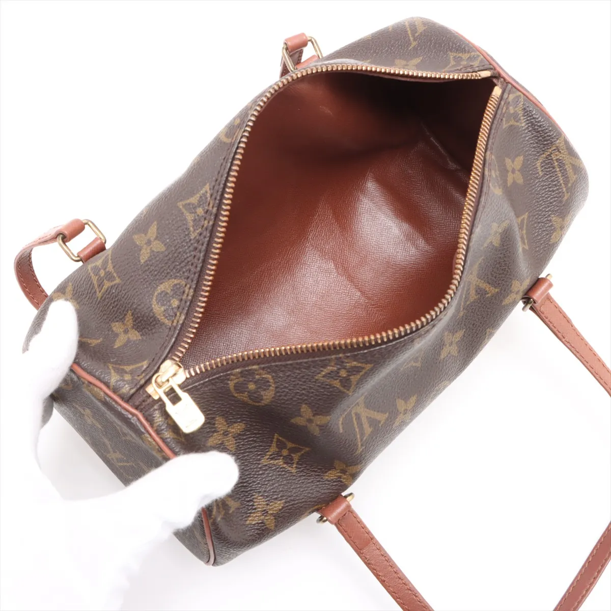 Monogram Papillon 26 M51366 TH0942 Brown — view 8