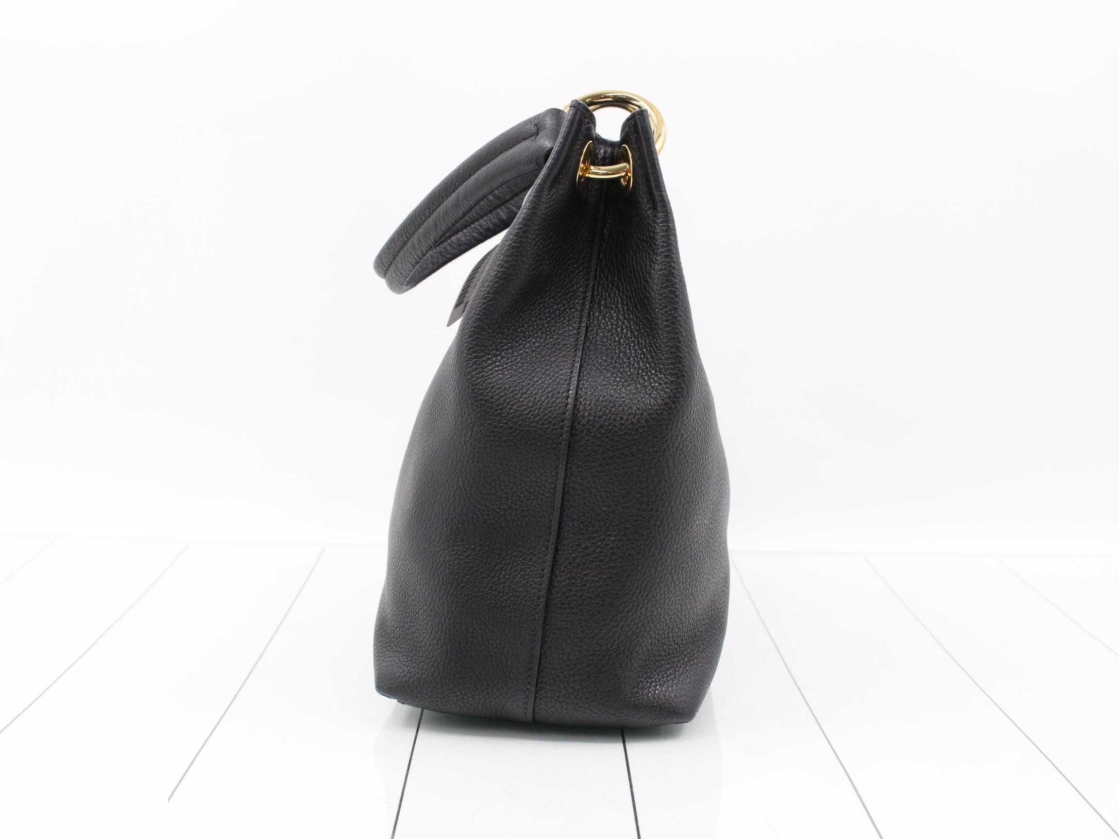 Leather one-shoulder bag — view 3