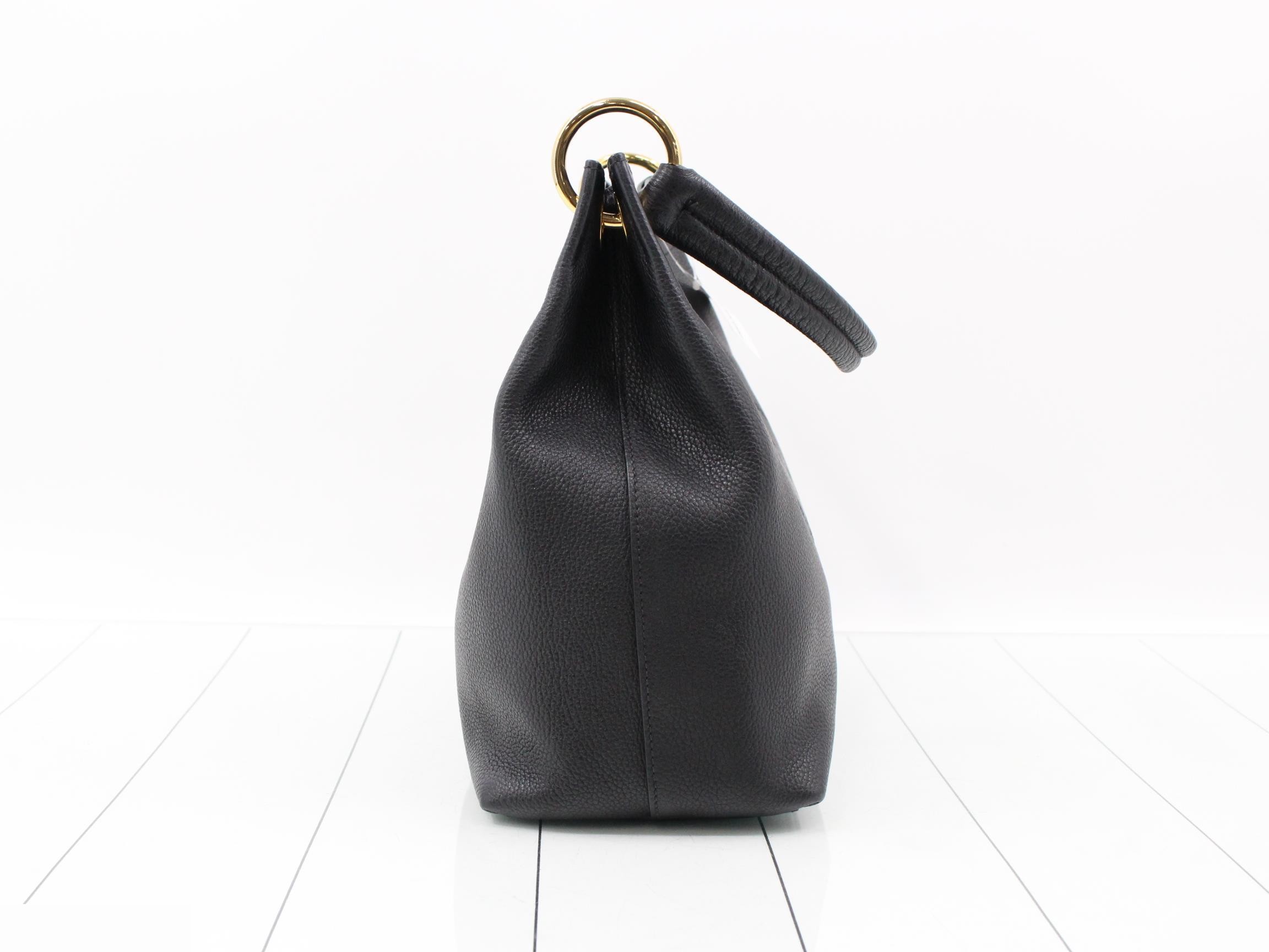 Leather one-shoulder bag — view 4