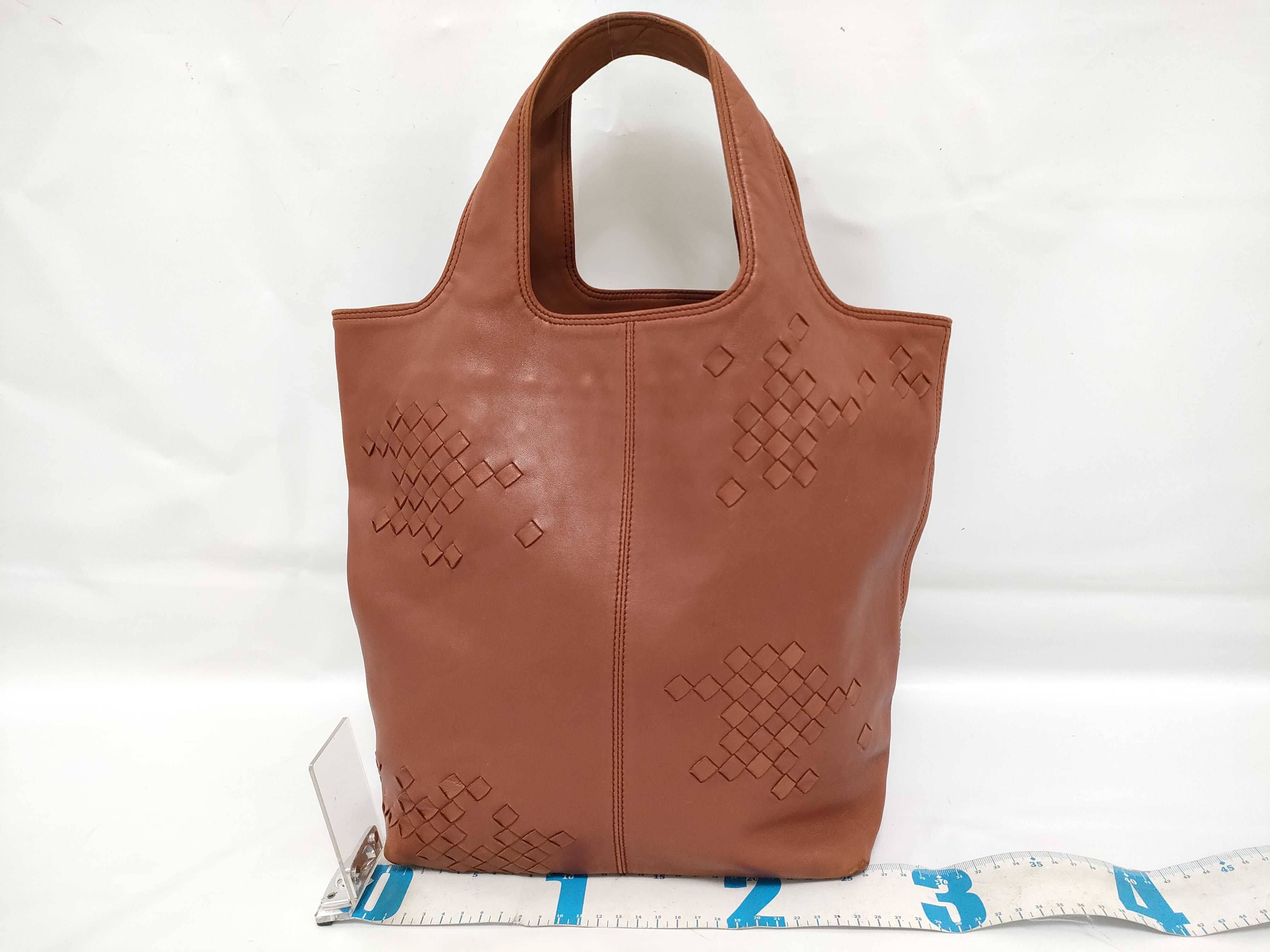 Intrecciato Bottega Veneta Handbag Intrecciato Leather Brown Handbag — view 2