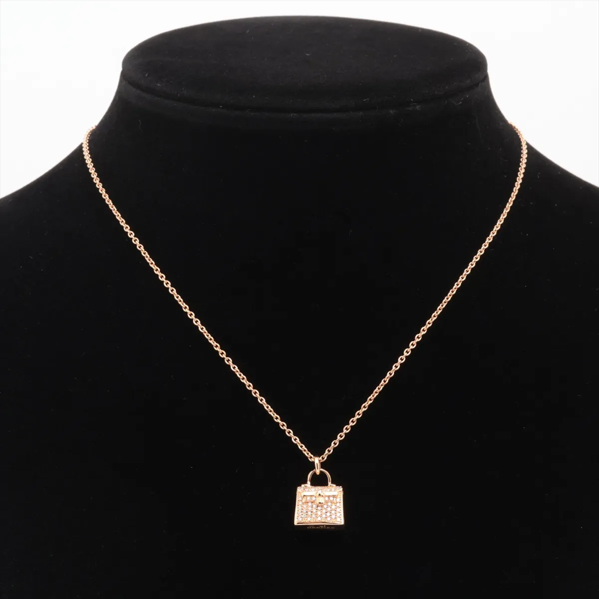 Kelly Diamond Necklace, 750 (PG), 10.9g, D0.21, 17G007664. Features: — view 5