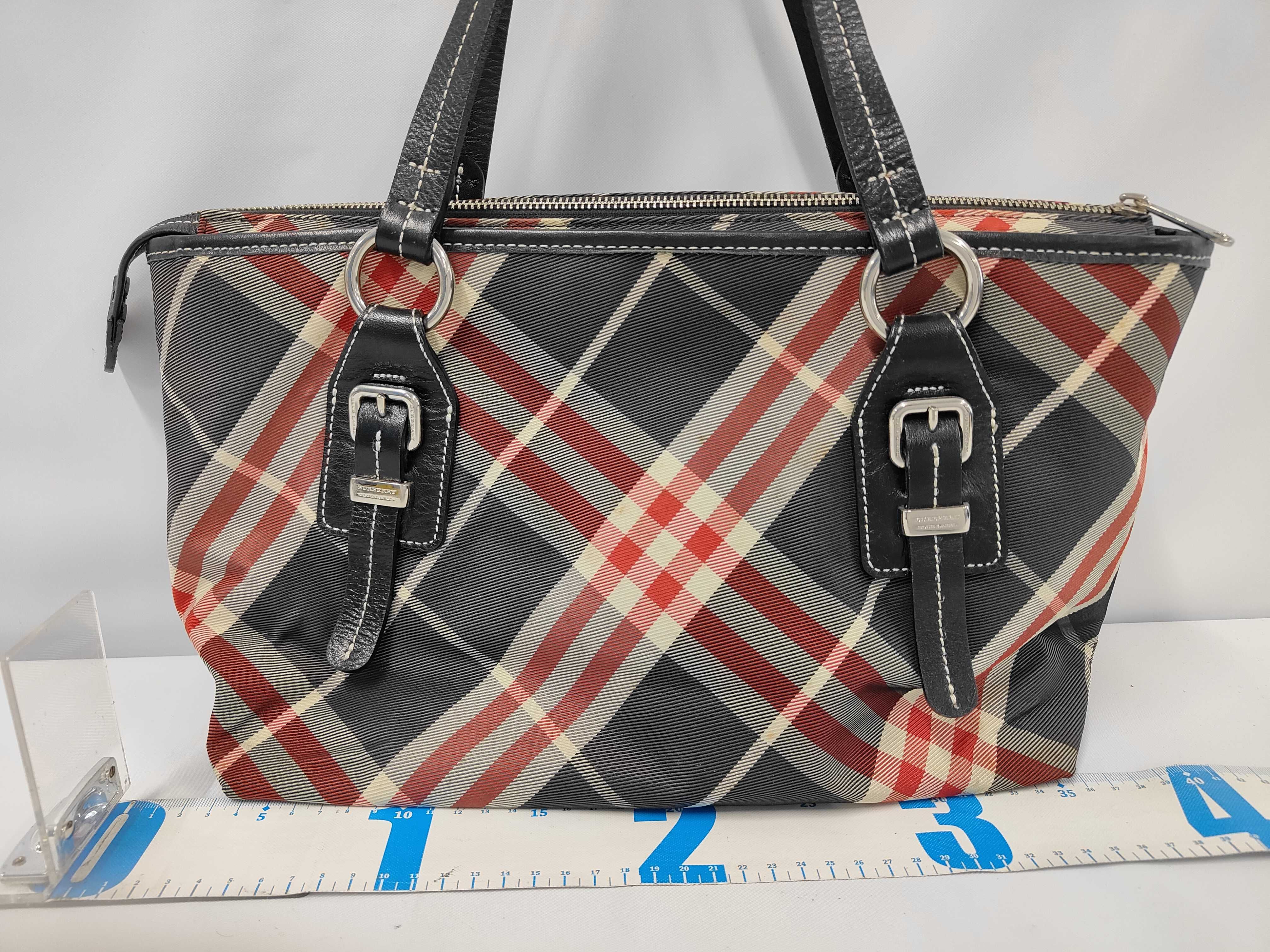 Blue Label Tote Bag Canvas Handbag — view 2