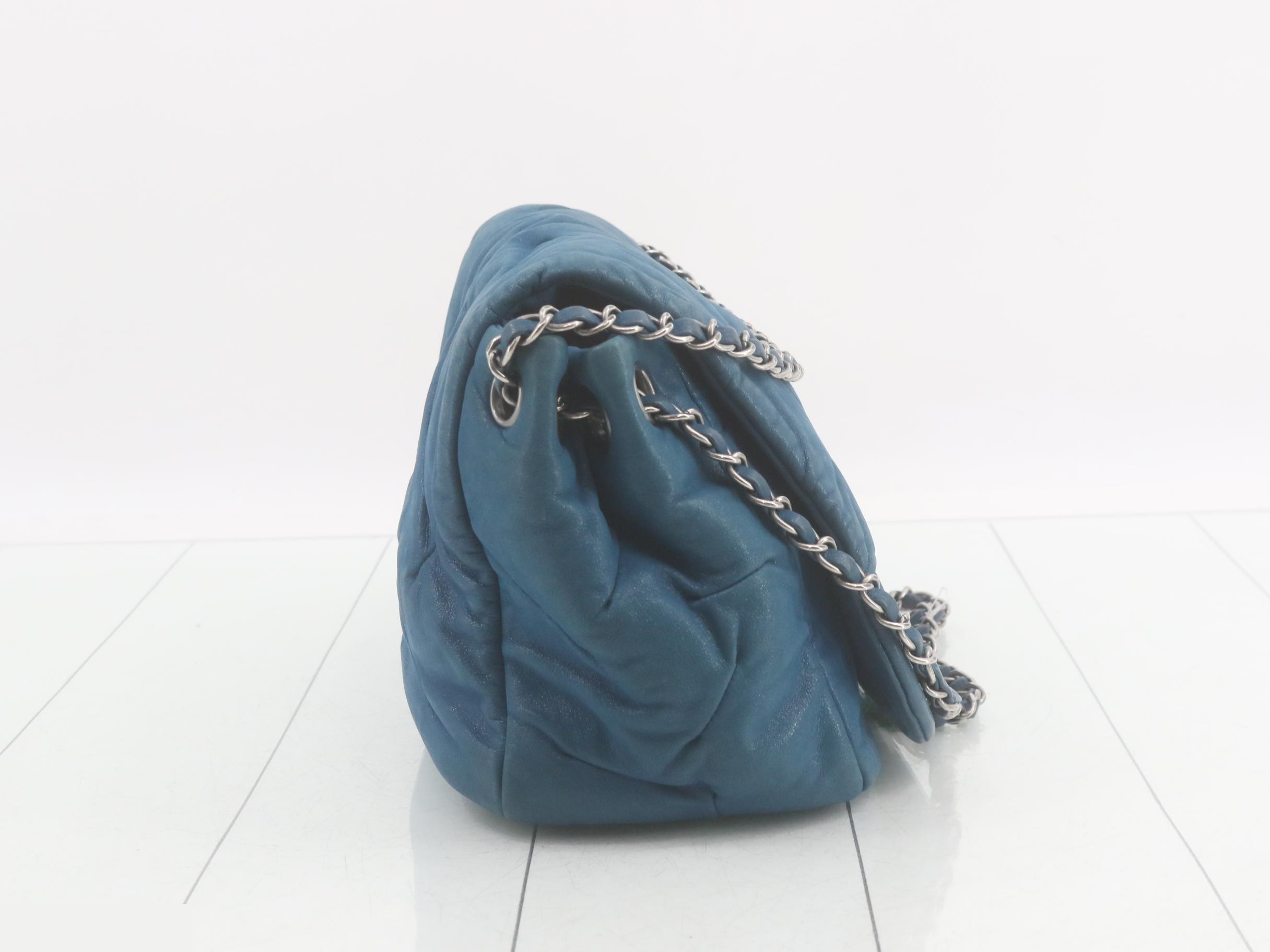 Coco Mark Leather Chain Shoulder Bag — view 4