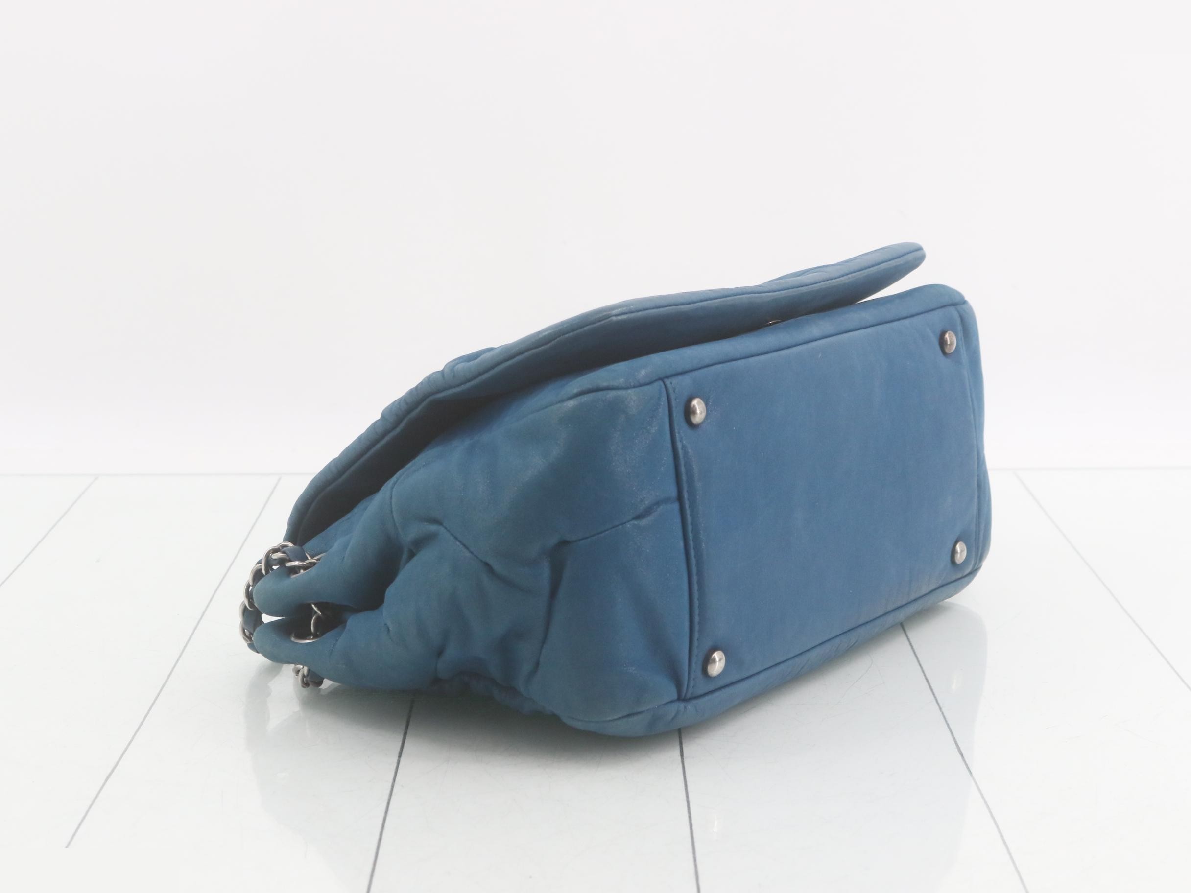 Coco Mark Leather Chain Shoulder Bag — view 5