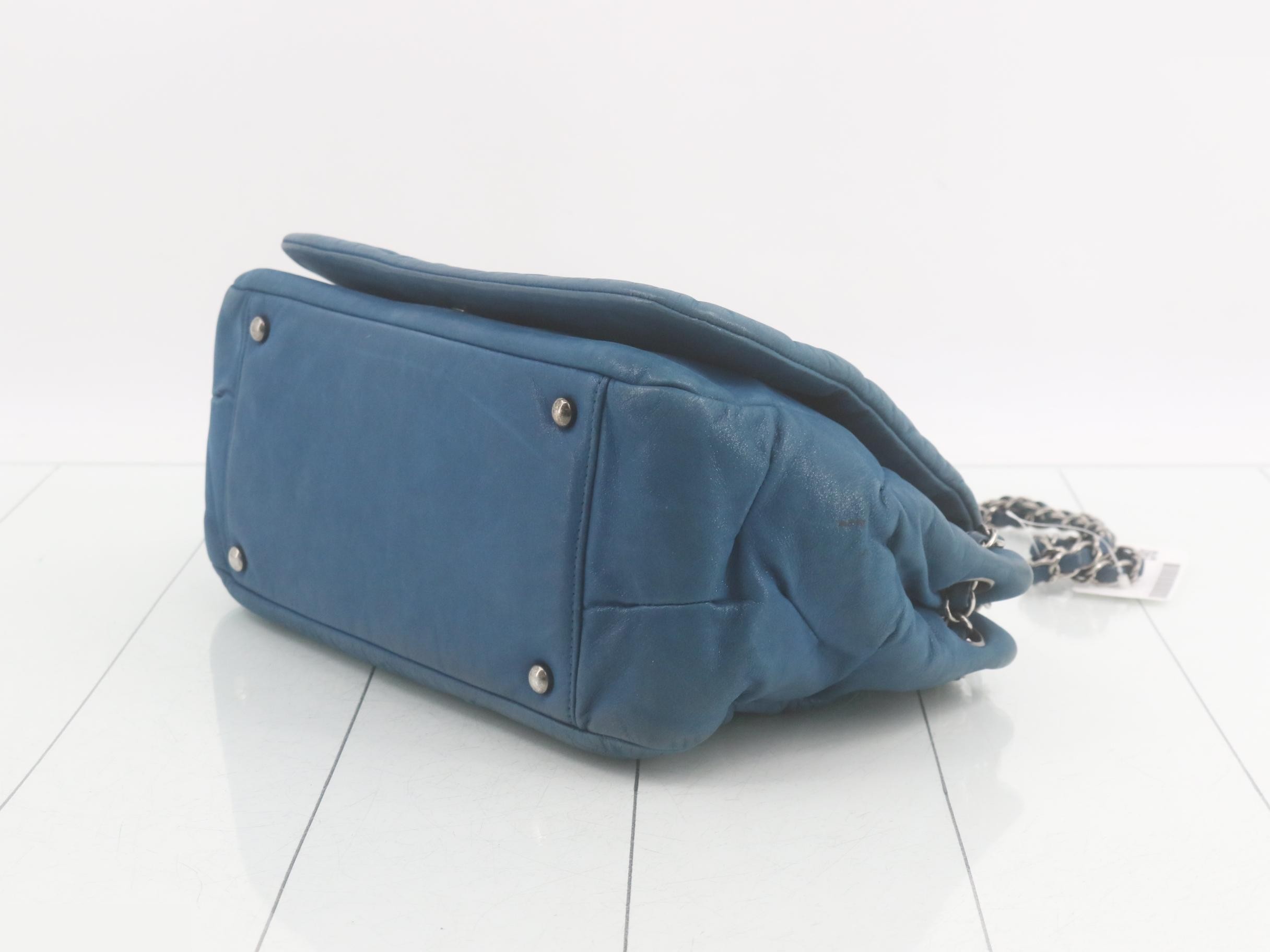 Coco Mark Leather Chain Shoulder Bag — view 6