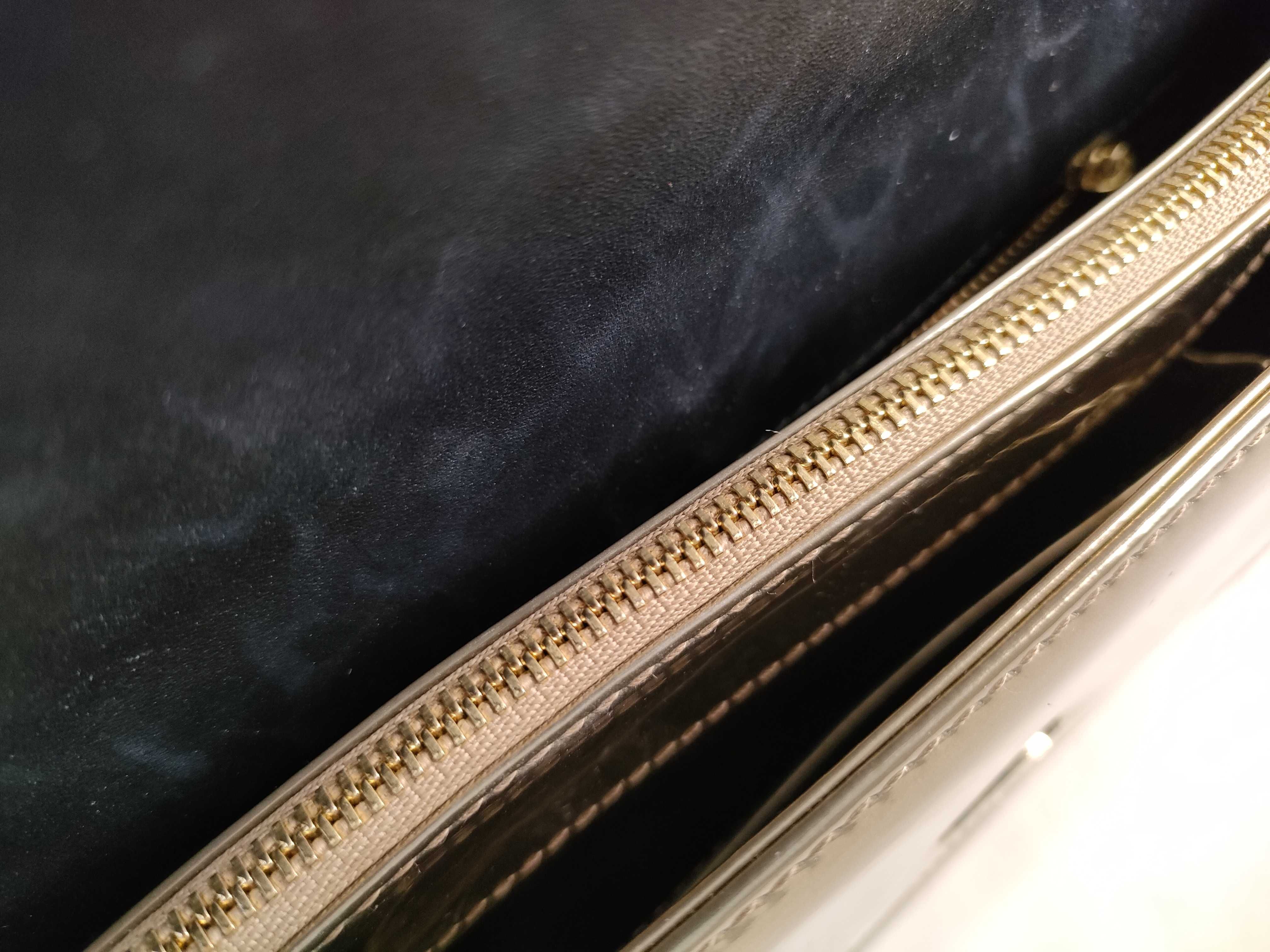 ID- Serpenti Forever Cowskin Chain Shoulder Bag with Mirror Included — view 9