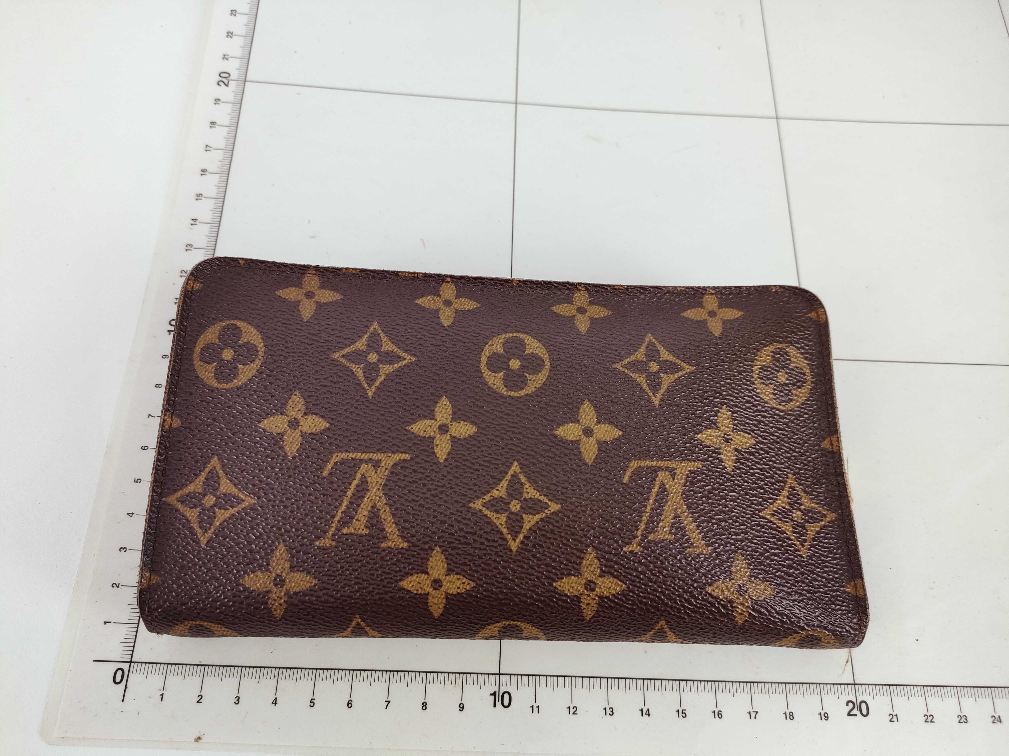 Monogram Louis Vuitton Portemonnaie Zip Wallet — view 2