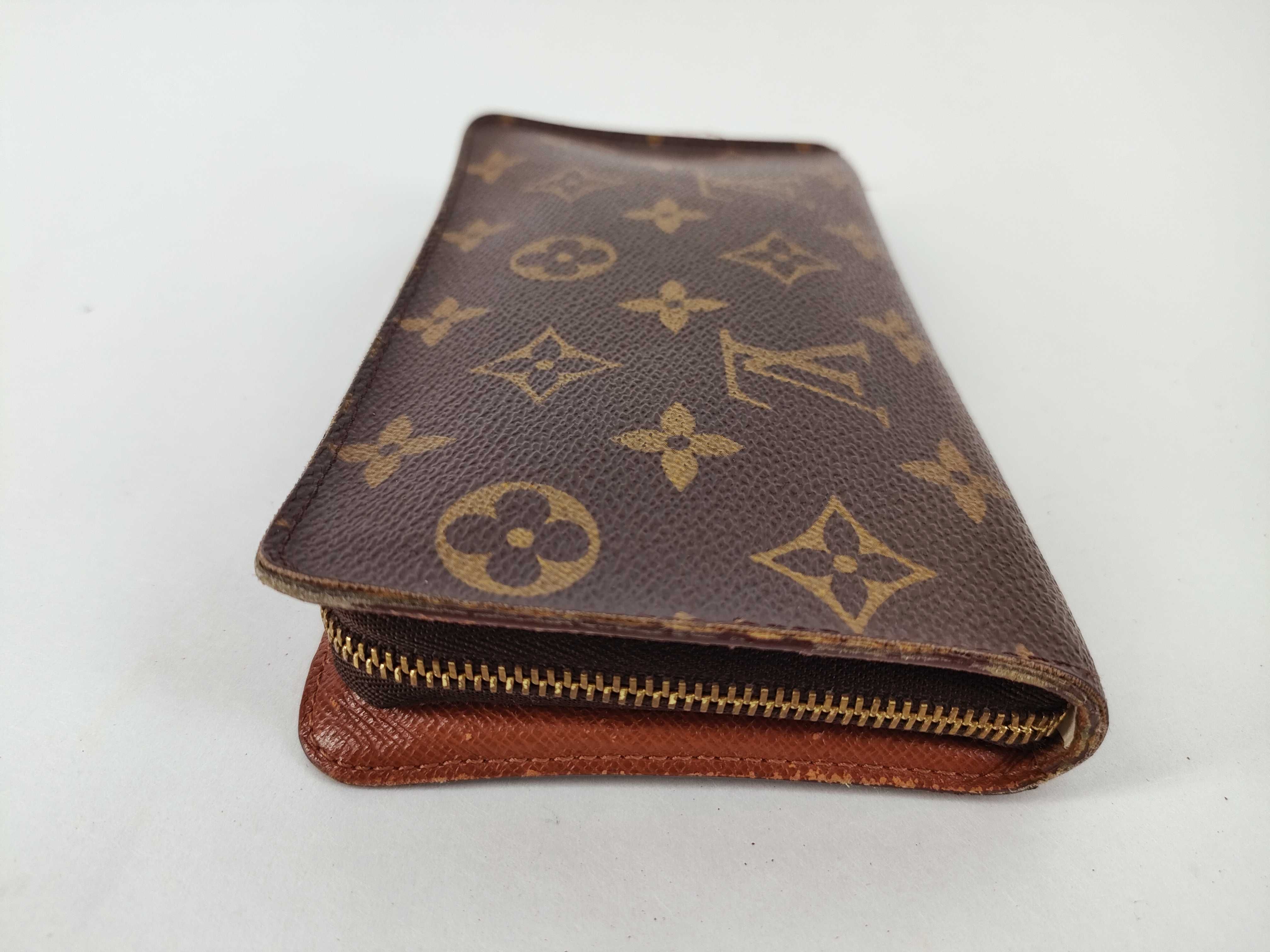 Monogram Louis Vuitton Portemonnaie Zip Wallet — view 4