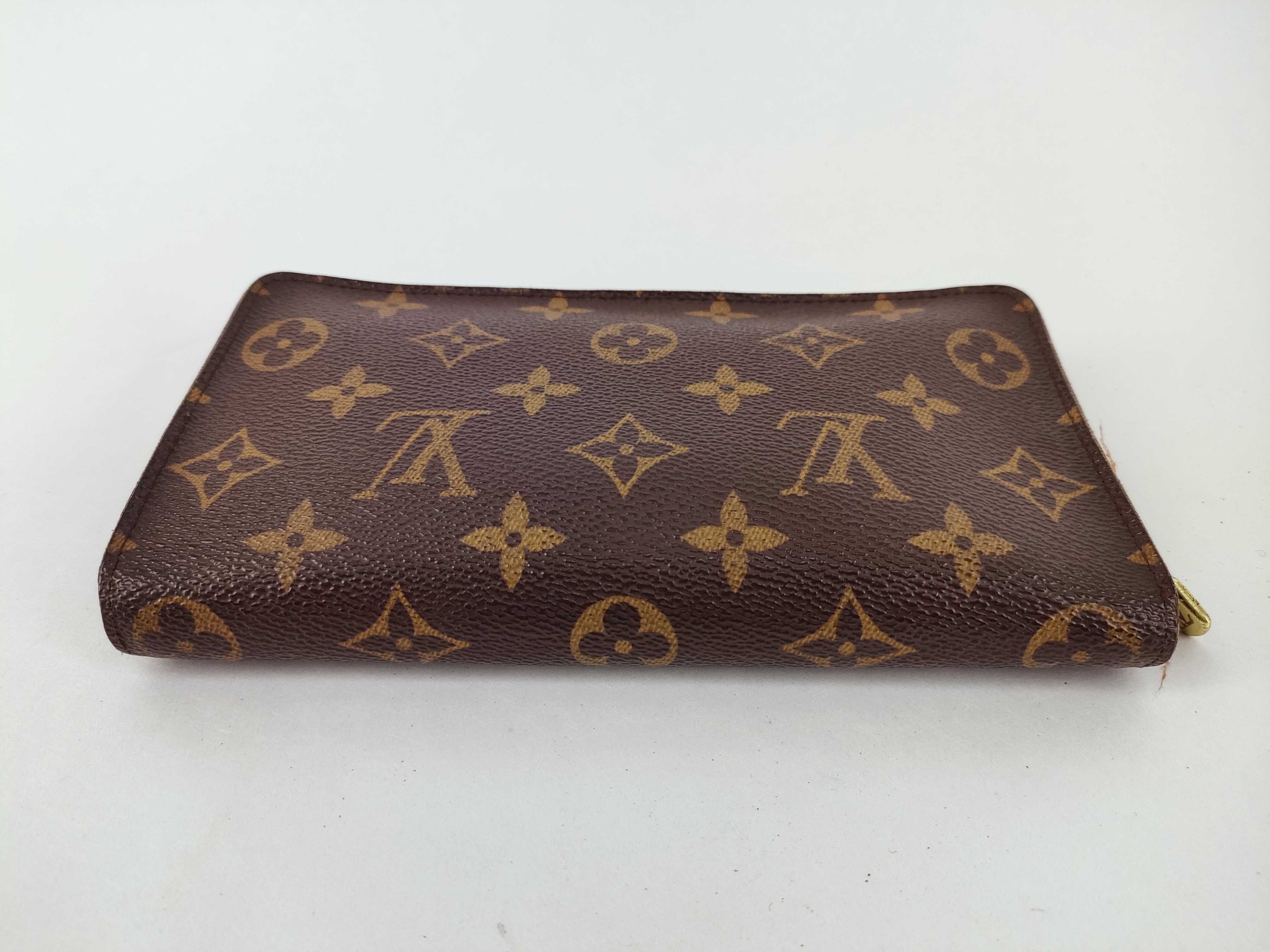 Monogram Louis Vuitton Portemonnaie Zip Wallet — view 5