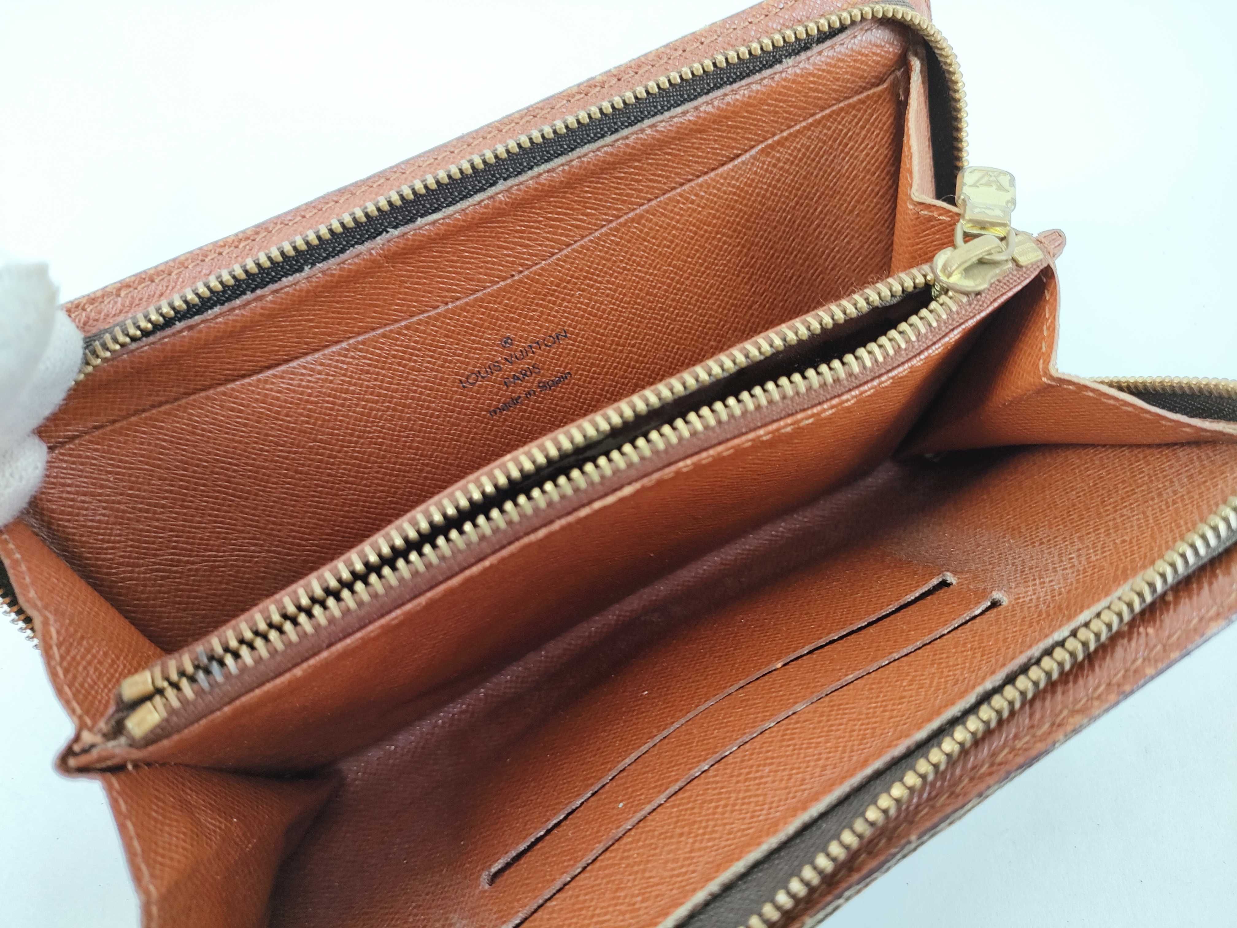 Monogram Louis Vuitton Portemonnaie Zip Wallet — view 10