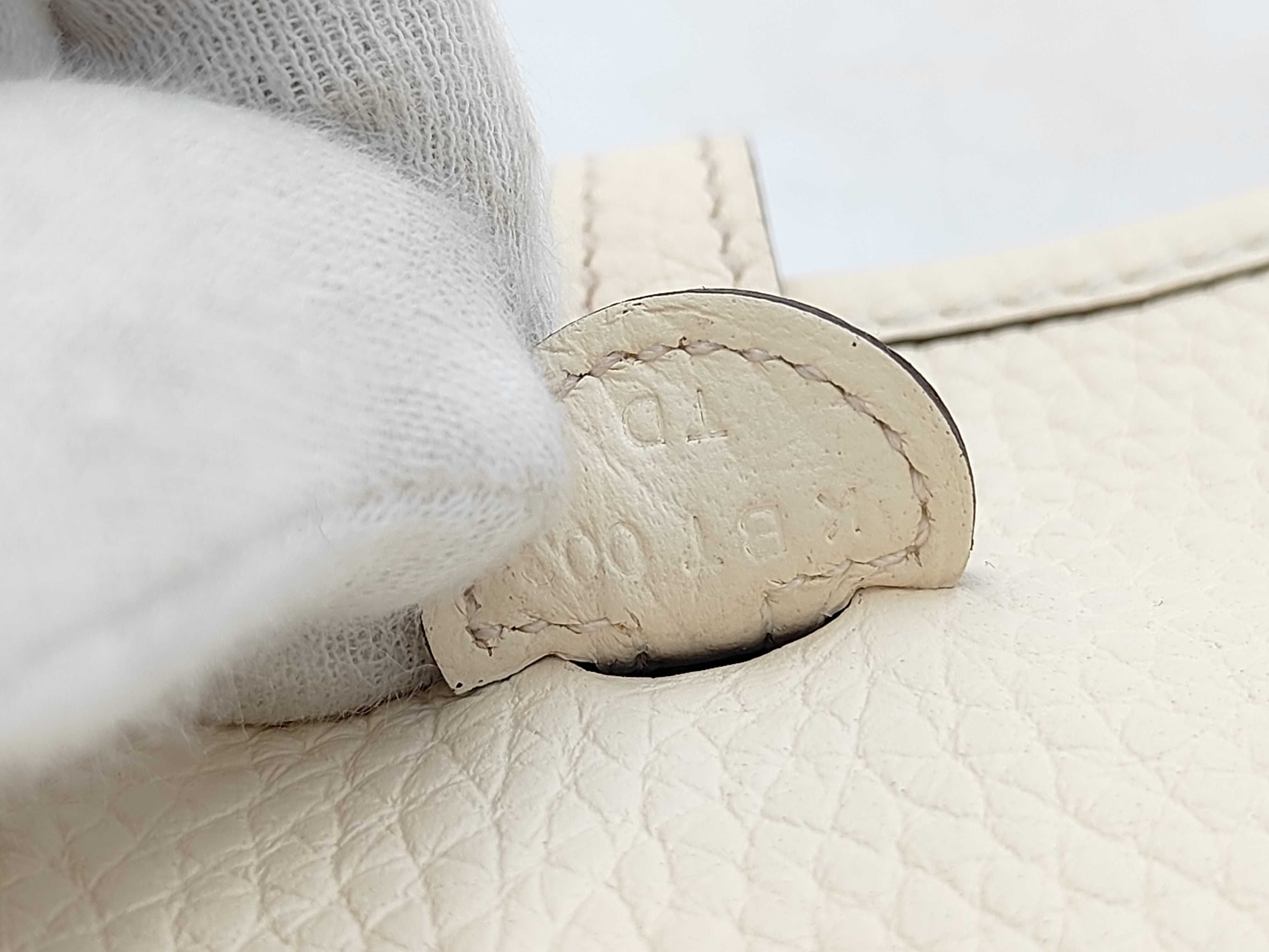 Mini Evelyne TPM 16 Taurillon Clemence Shoulder Bag, Nata, K Stamp — view 5