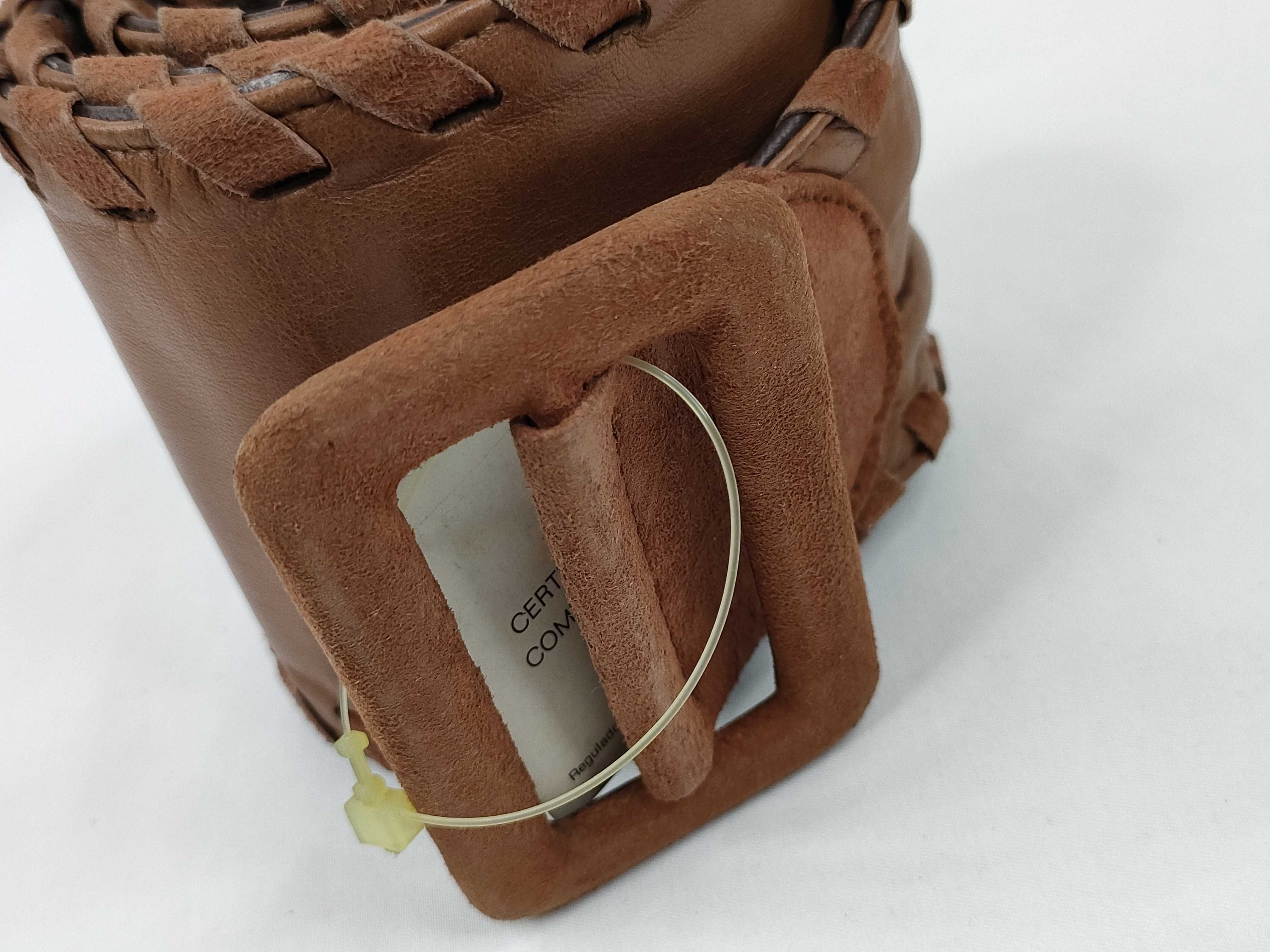Anagram Leather Belt — view 2