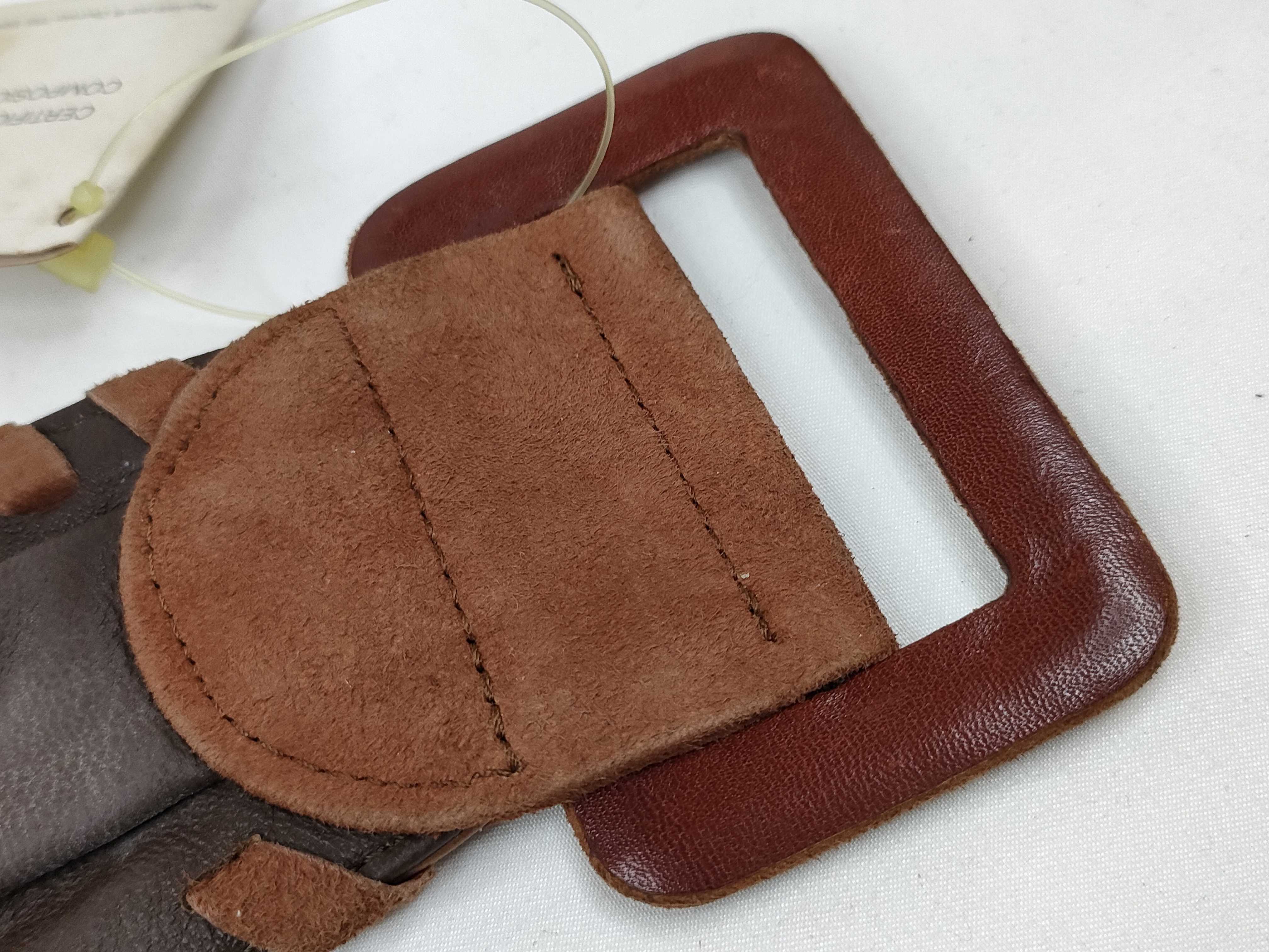 Anagram Leather Belt — view 8