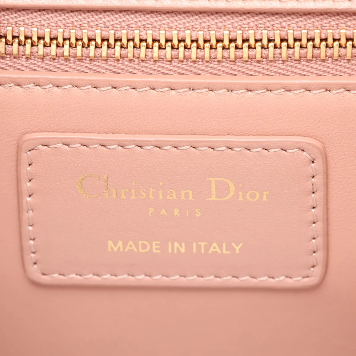 30 Montaigne Leather Shoulder Bag, Pink — view 10