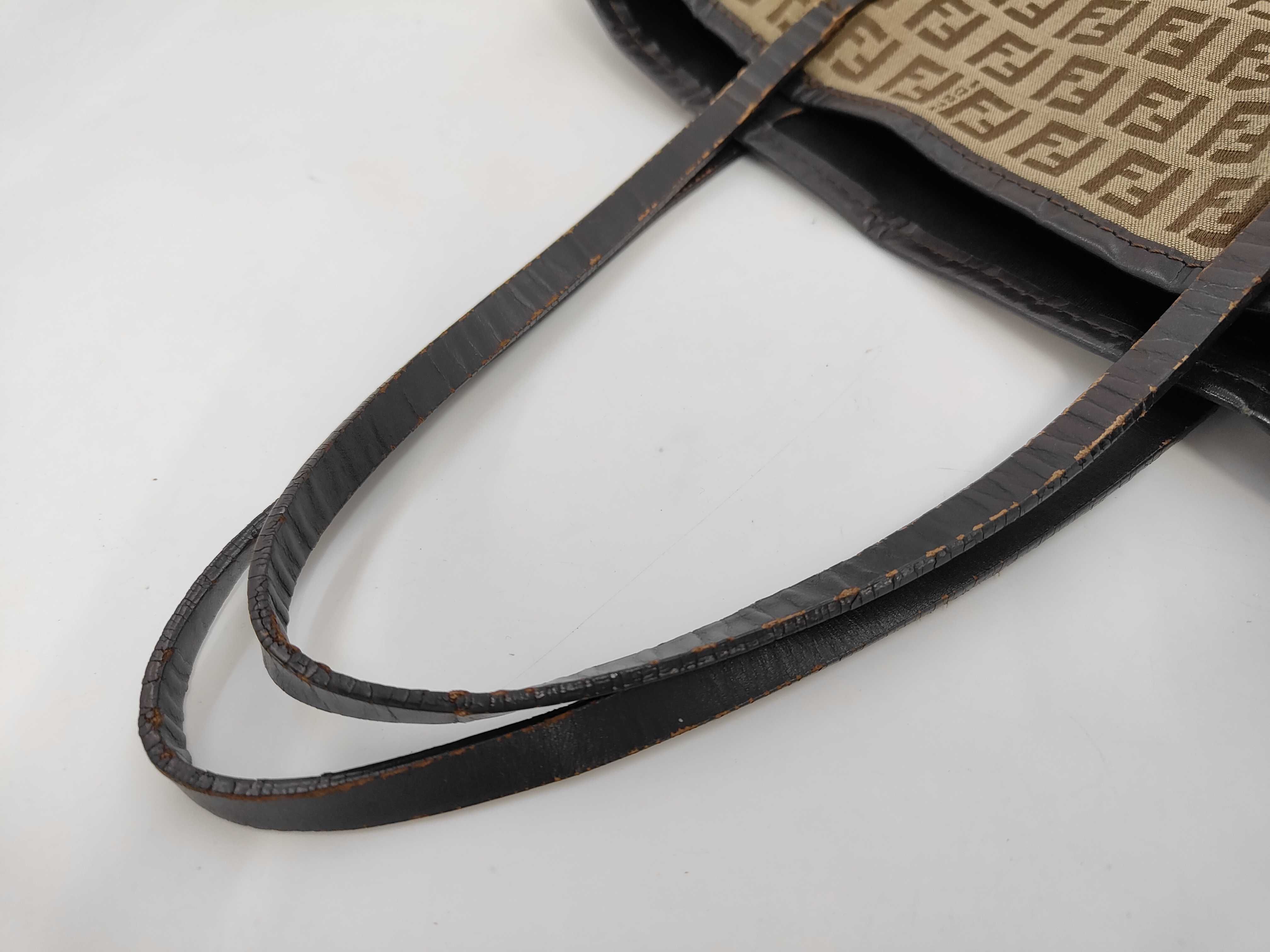 Zucca pattern logo handbag tote bag — view 3