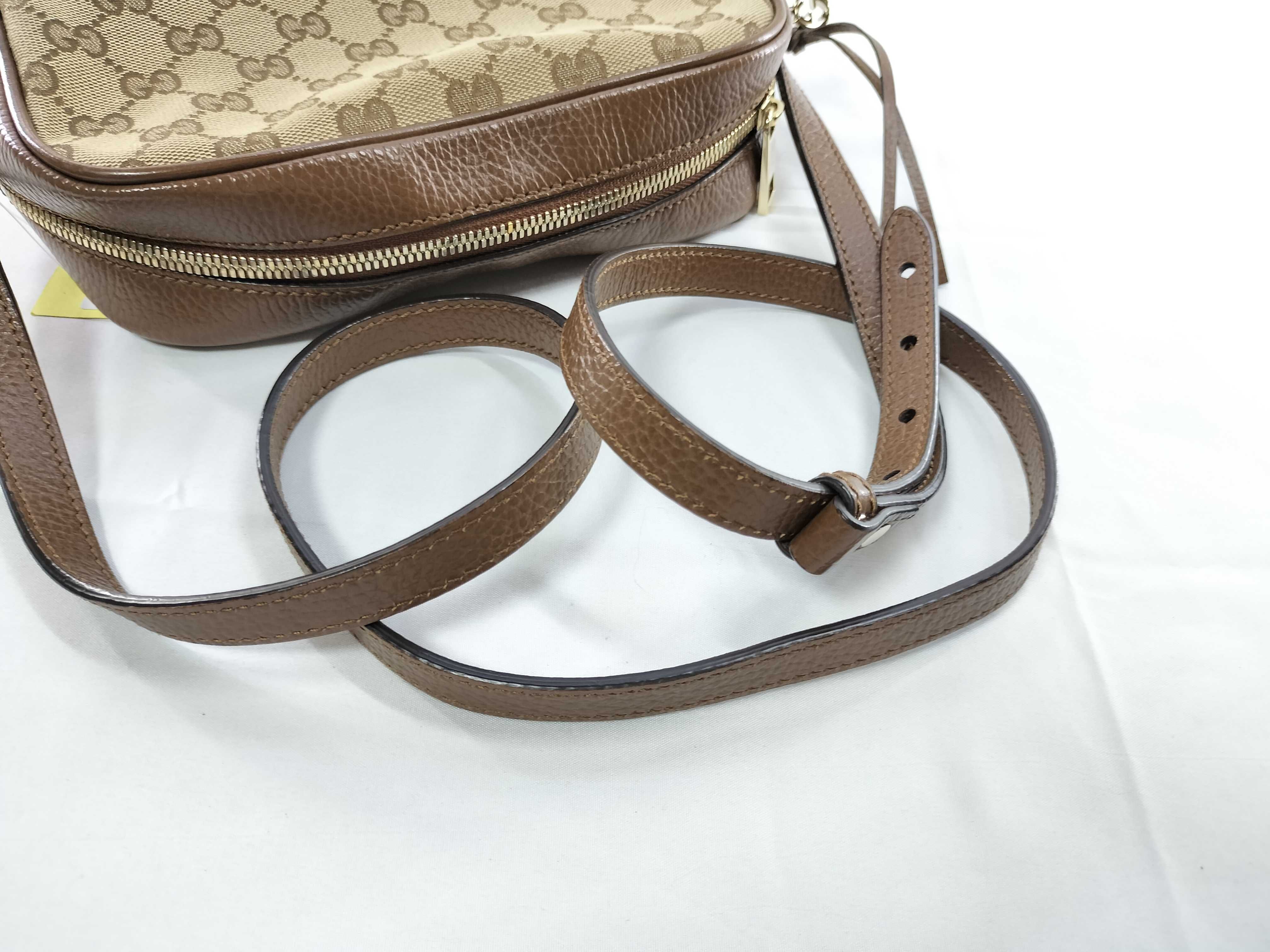 GG Canvas Shoulder Bag 449413・213317 — view 3